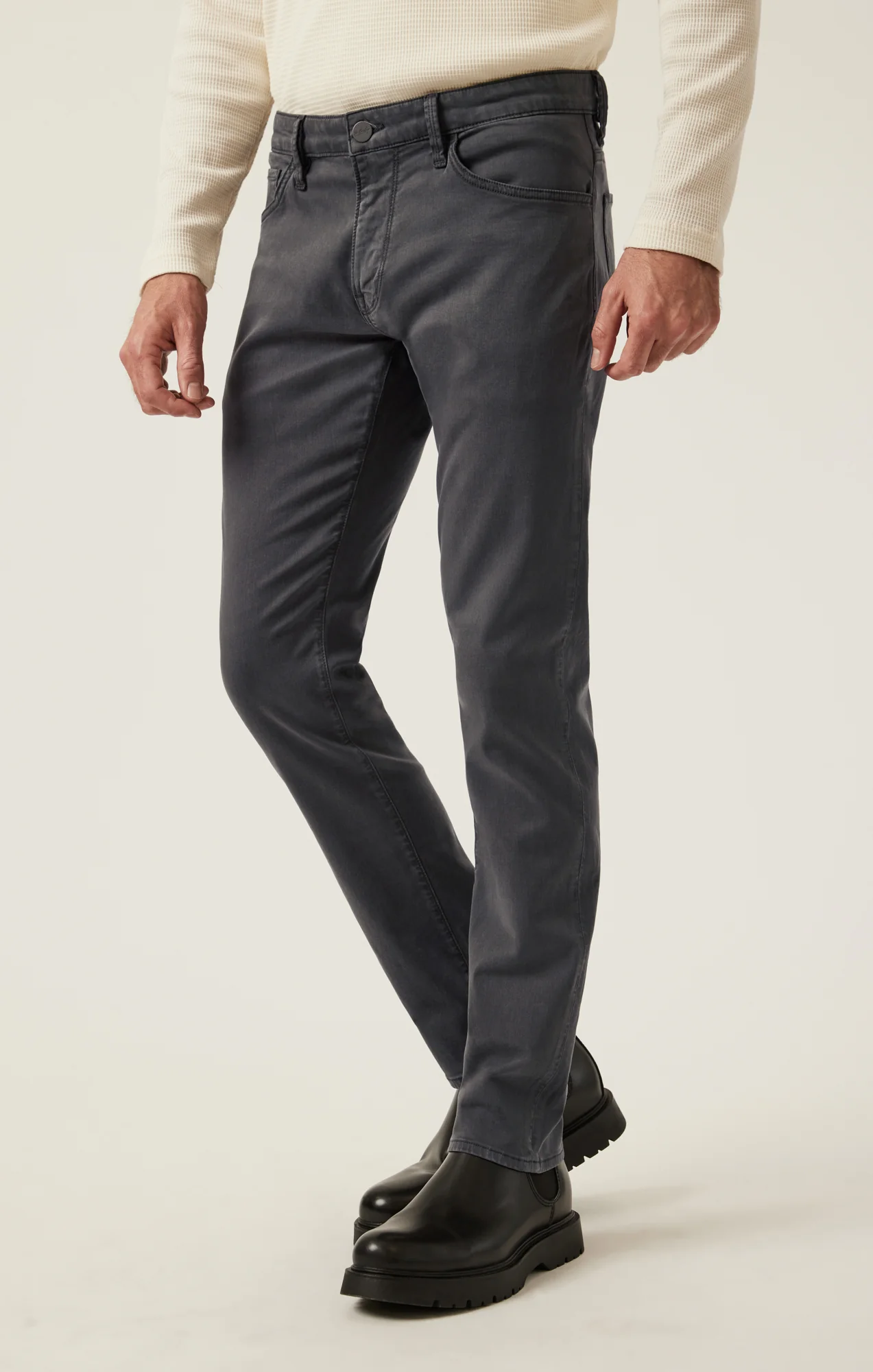 Courage Straight Leg Pants in Ash Twill - Image 3
