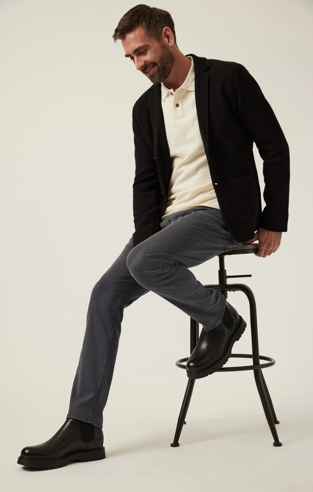 Courage Straight Leg Pants in Ash Twill - Image 8