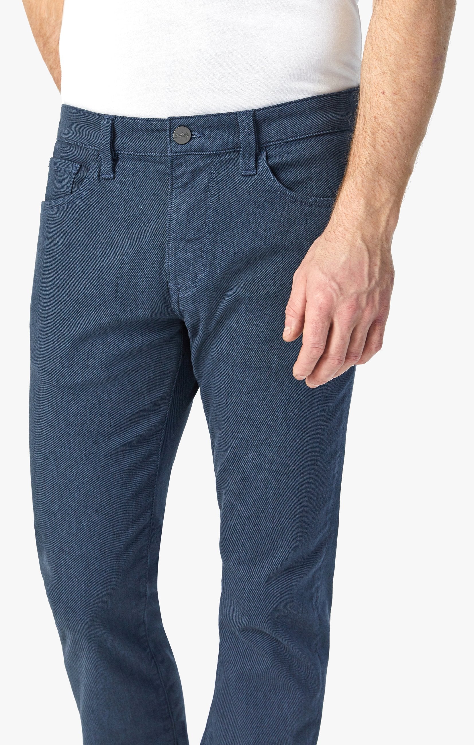 Courage Straight Leg Pants In Blue Diagonal - Image 4