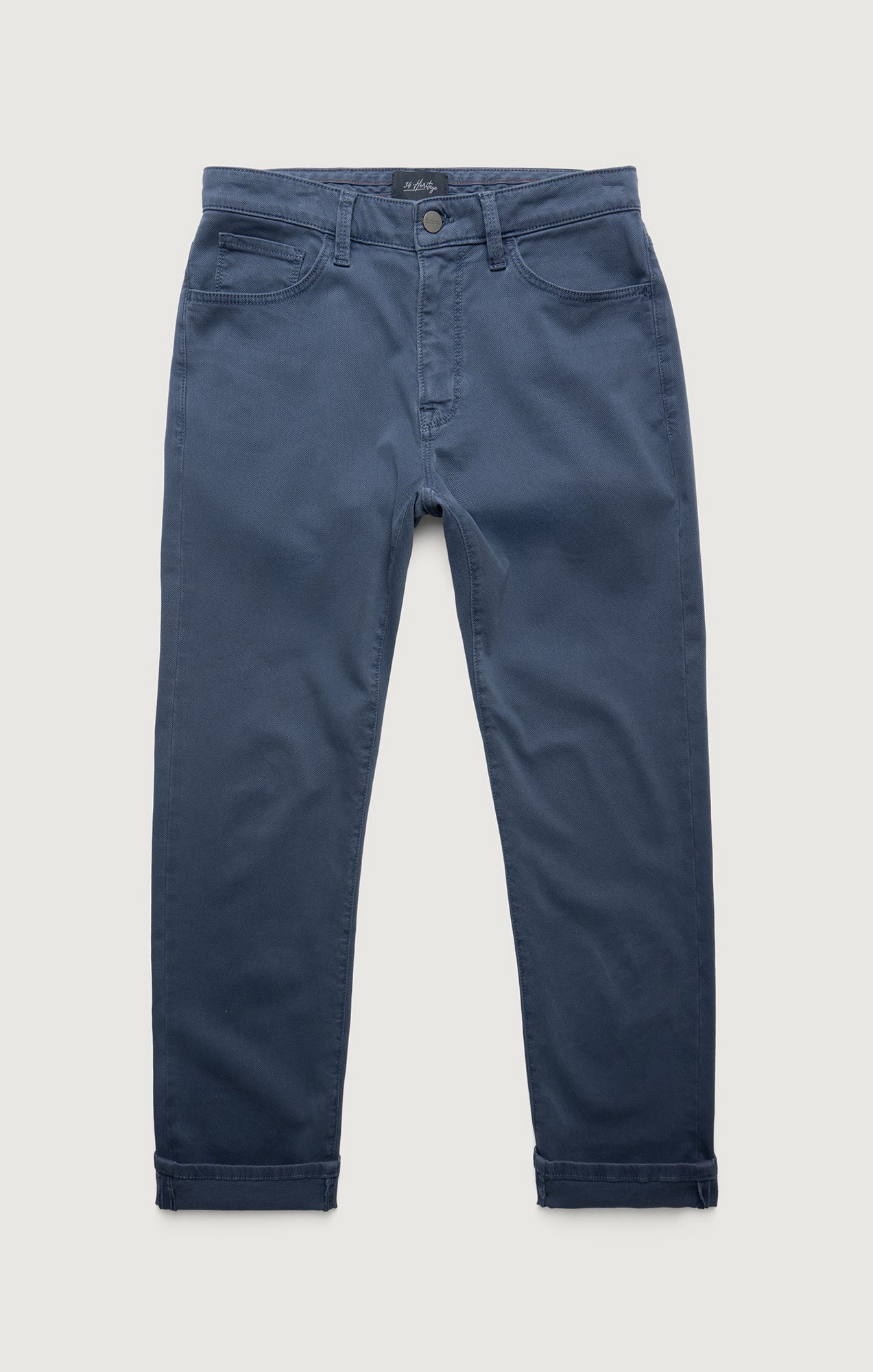 Charisma Relaxed Straight Pants in Blue Honeycomb - Image 9