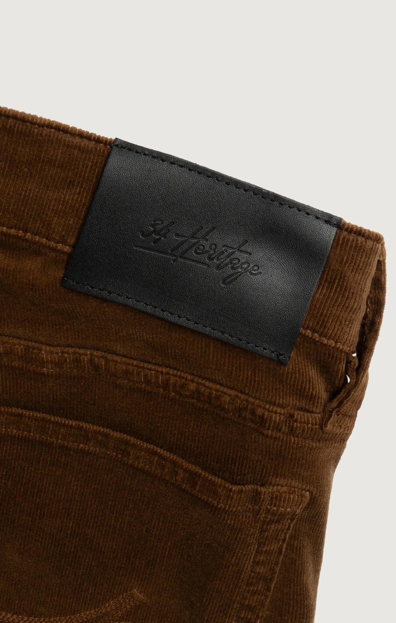 Charisma Relaxed Straight Pants in Bourbon Cord - Image 9