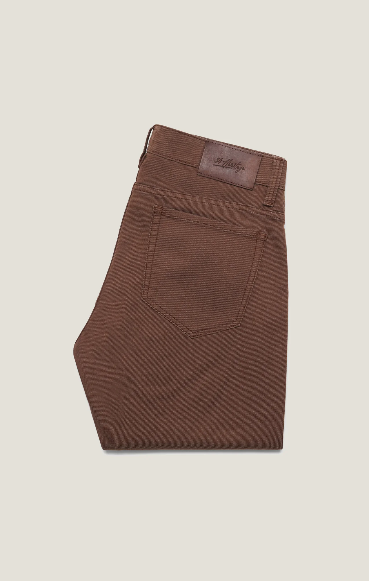 Courage Straight Leg Pants in Brown Coolmax - Image 11