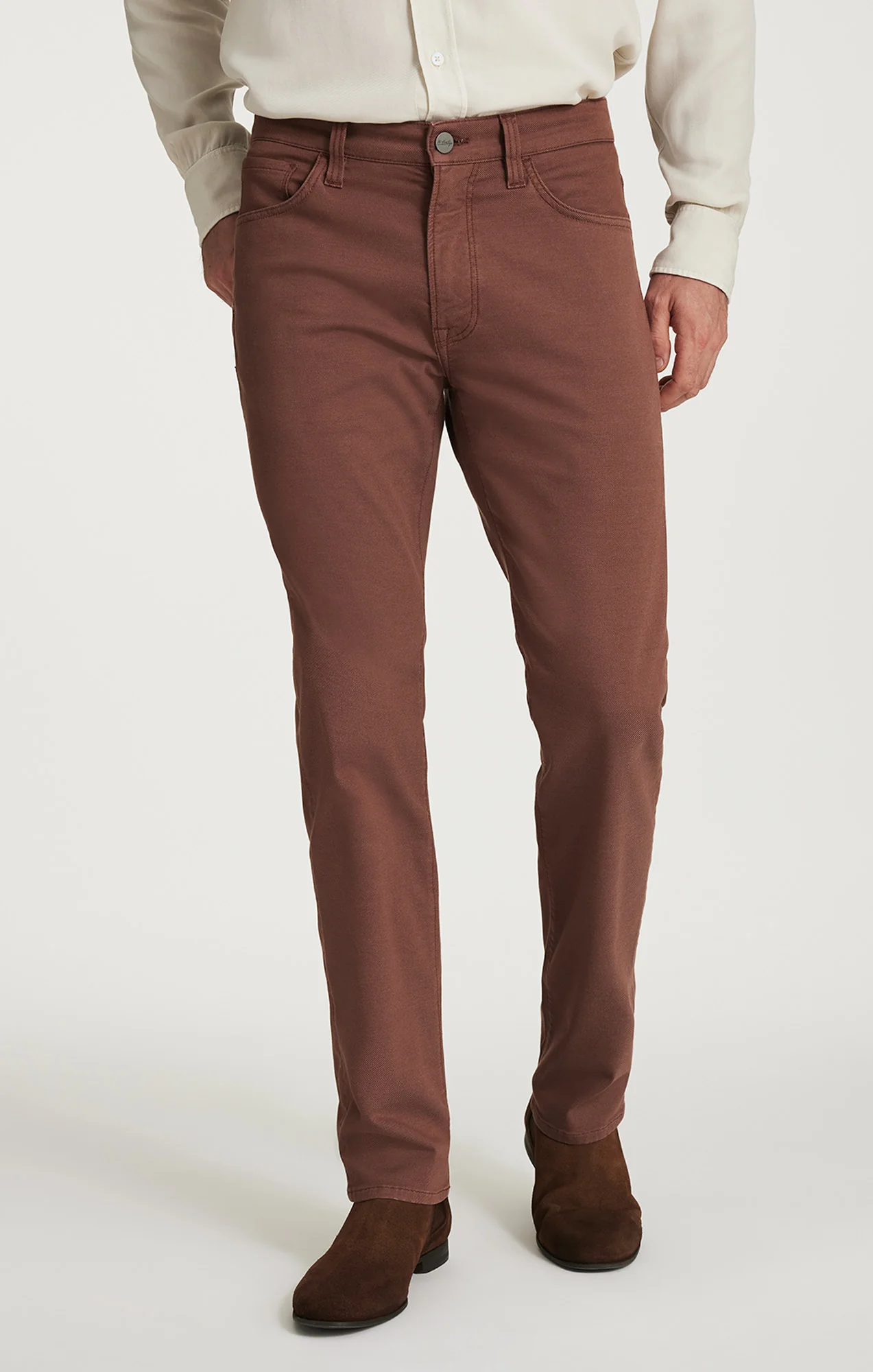 Courage Straight Leg Pants In Cappuccino Coolmax - Image 2