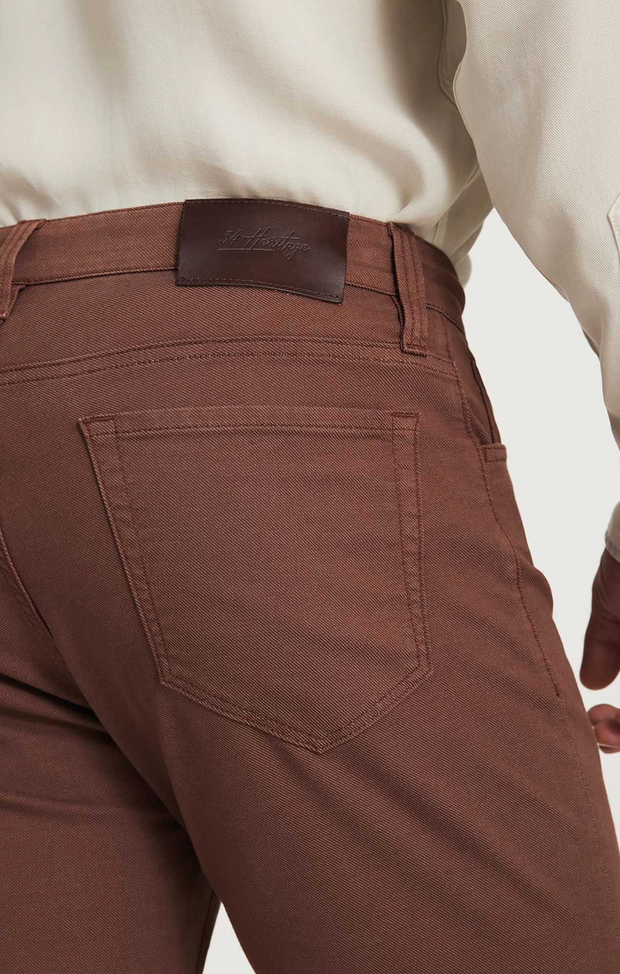 Courage Straight Leg Pants In Cappuccino Coolmax - Image 4