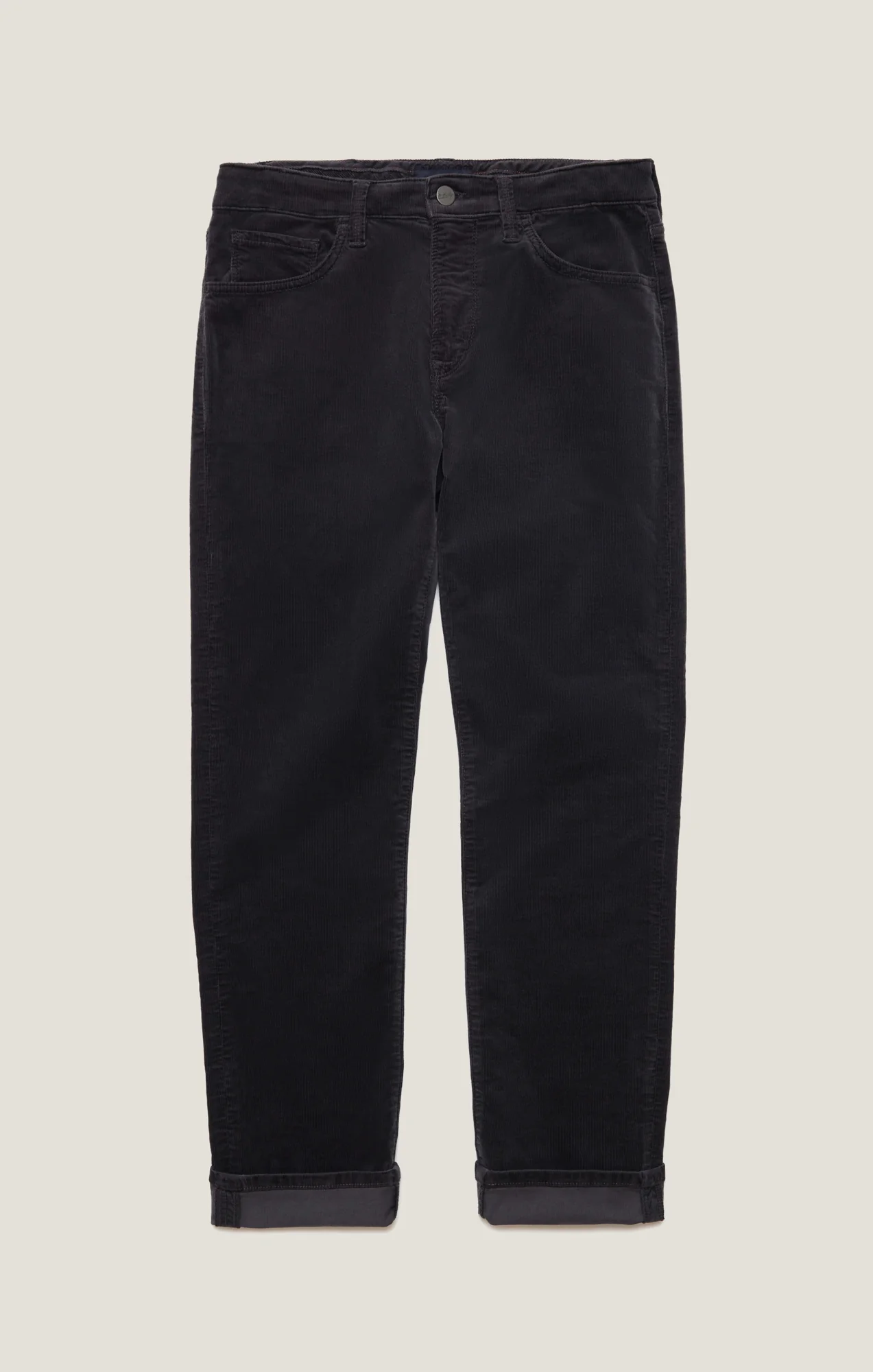 Courage Straight Leg Pants in Charcoal Cord - Image 10