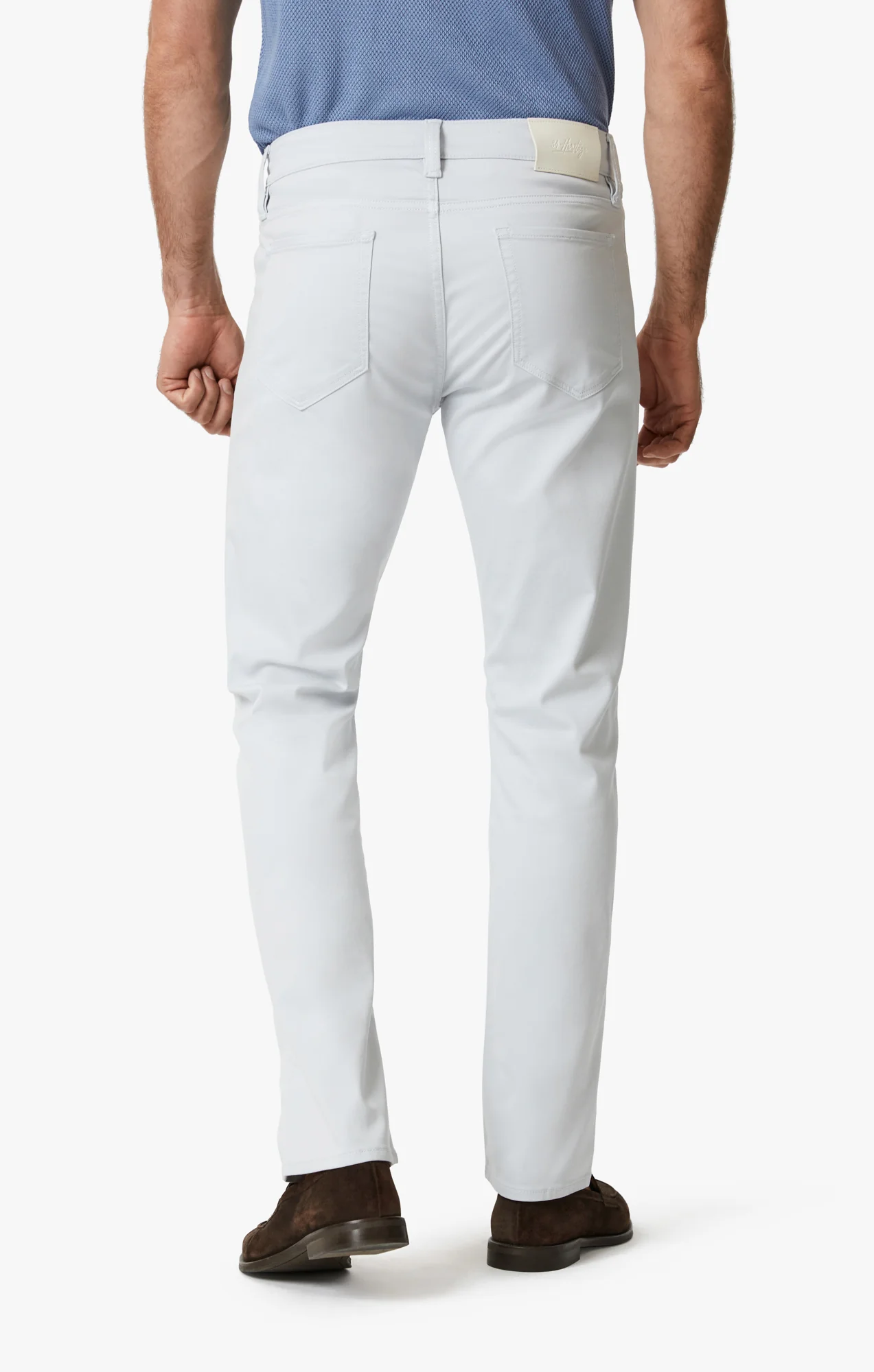 Courage Straight Leg Pants In Grey Dawn Coolmax - Image 4