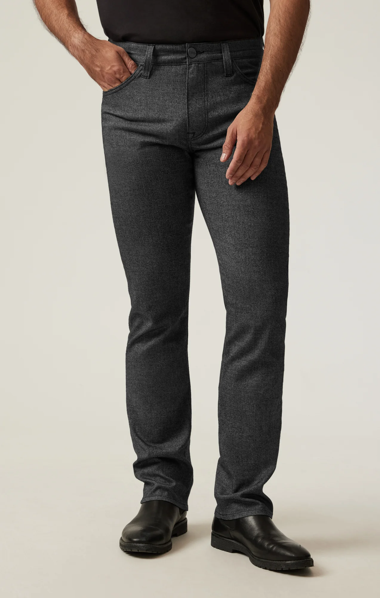 Courage Straight Leg Pants in Grey Elite - Image 2