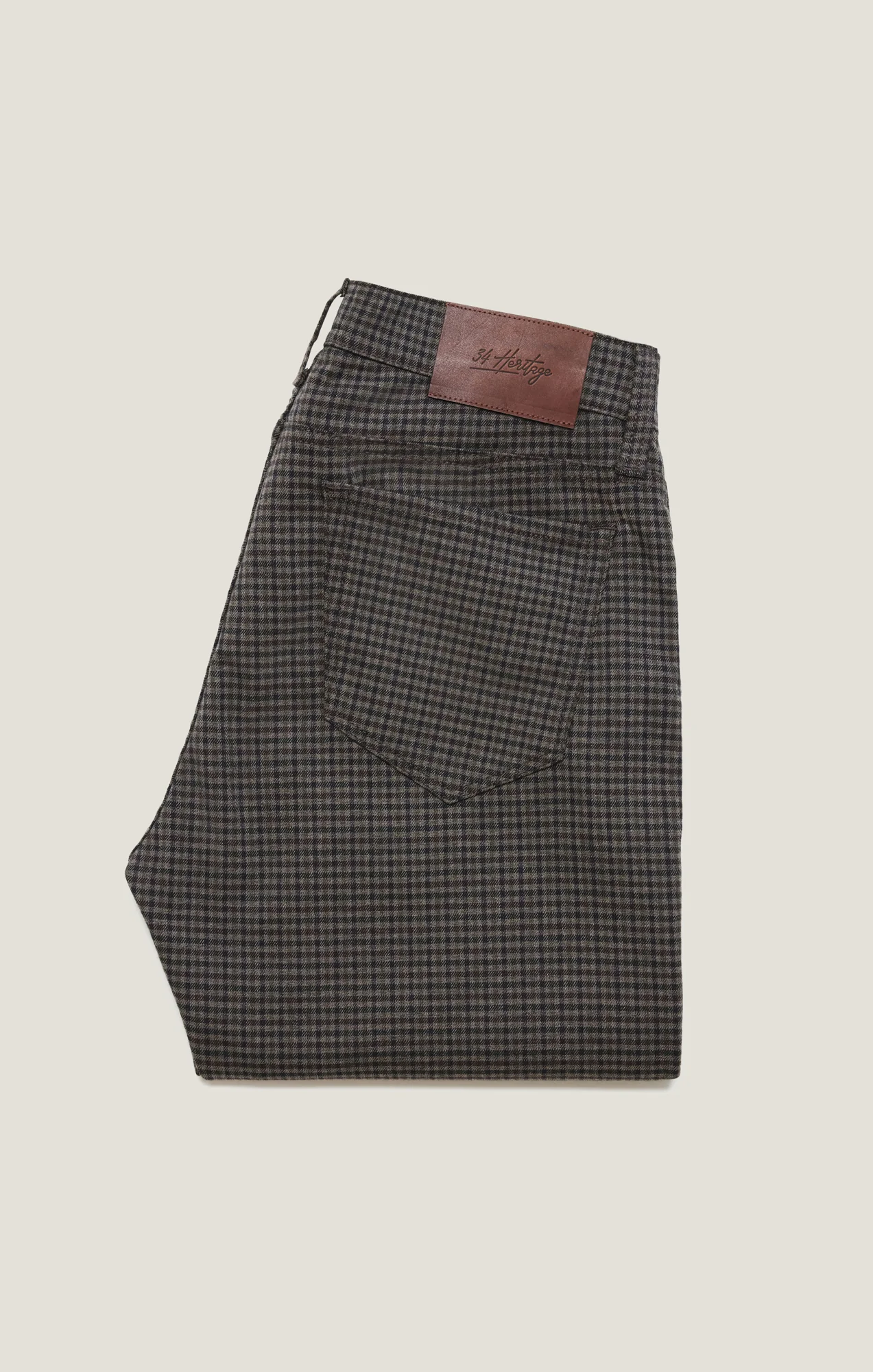 Courage Straight Leg Pants in Multi Elite Check - Image 11