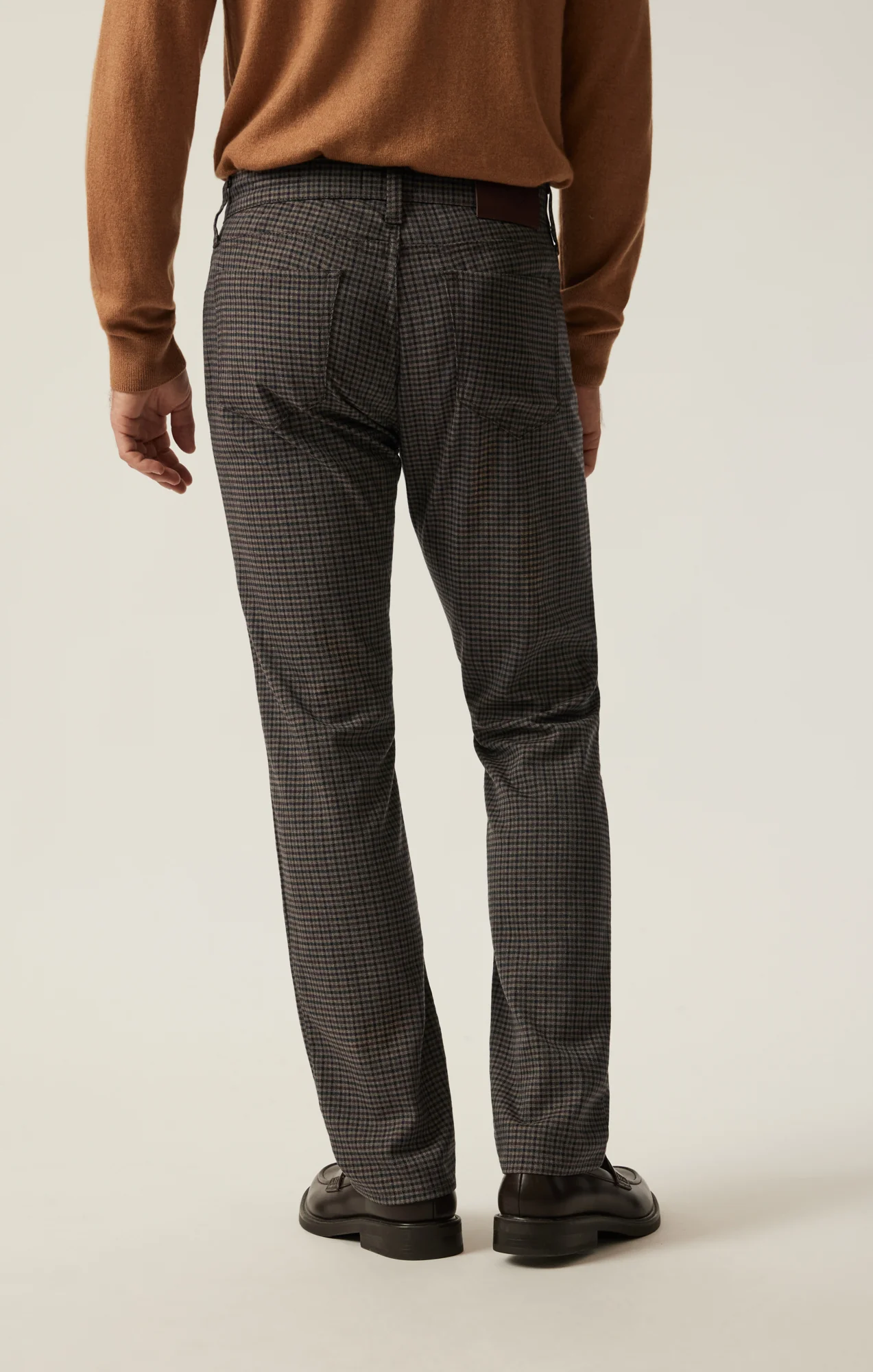 Courage Straight Leg Pants in Multi Elite Check - Image 4