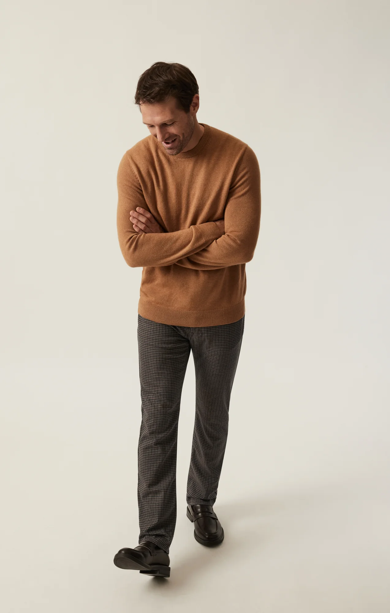 Courage Straight Leg Pants in Multi Elite Check - Image 7