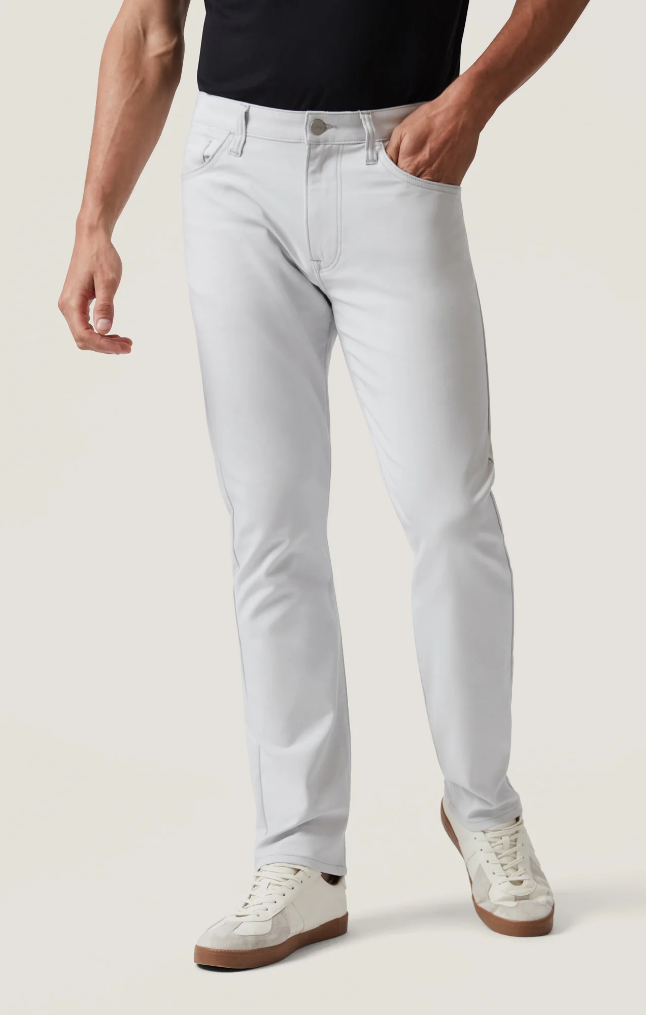 Courage Straight Leg Pants in Pearl Commuter - Image 2
