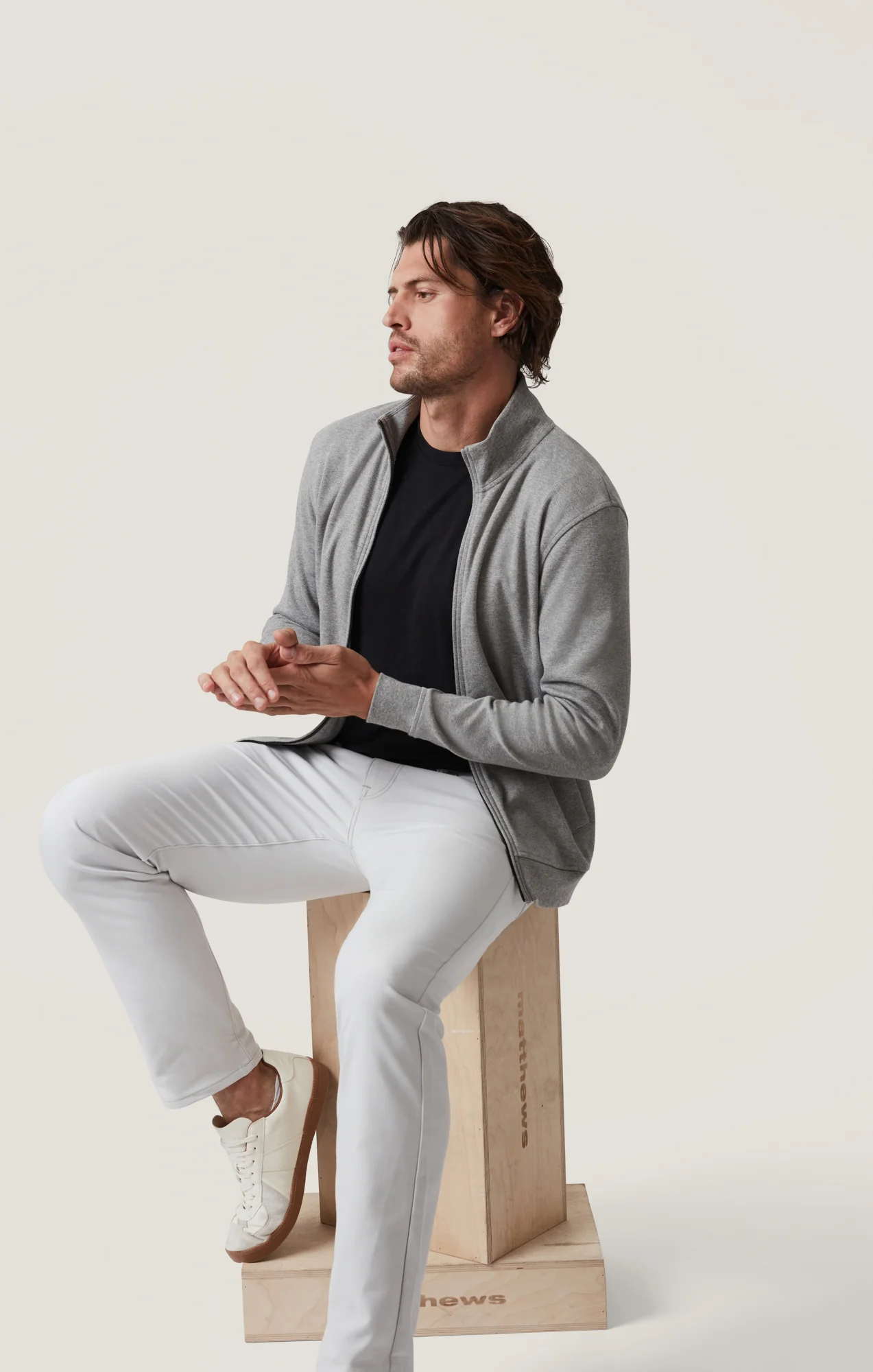 Courage Straight Leg Pants in Pearl Commuter - Image 6