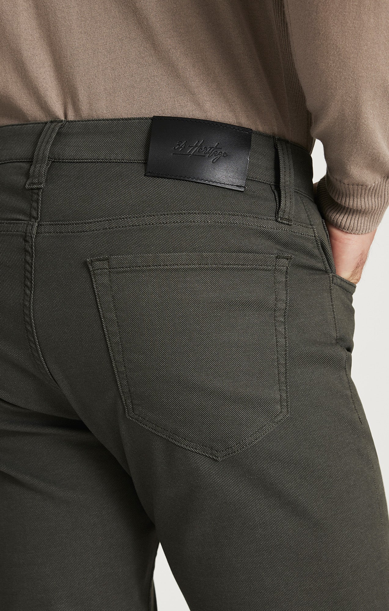 Courage Straight Leg Pants in Peat Coolmax - Image 3