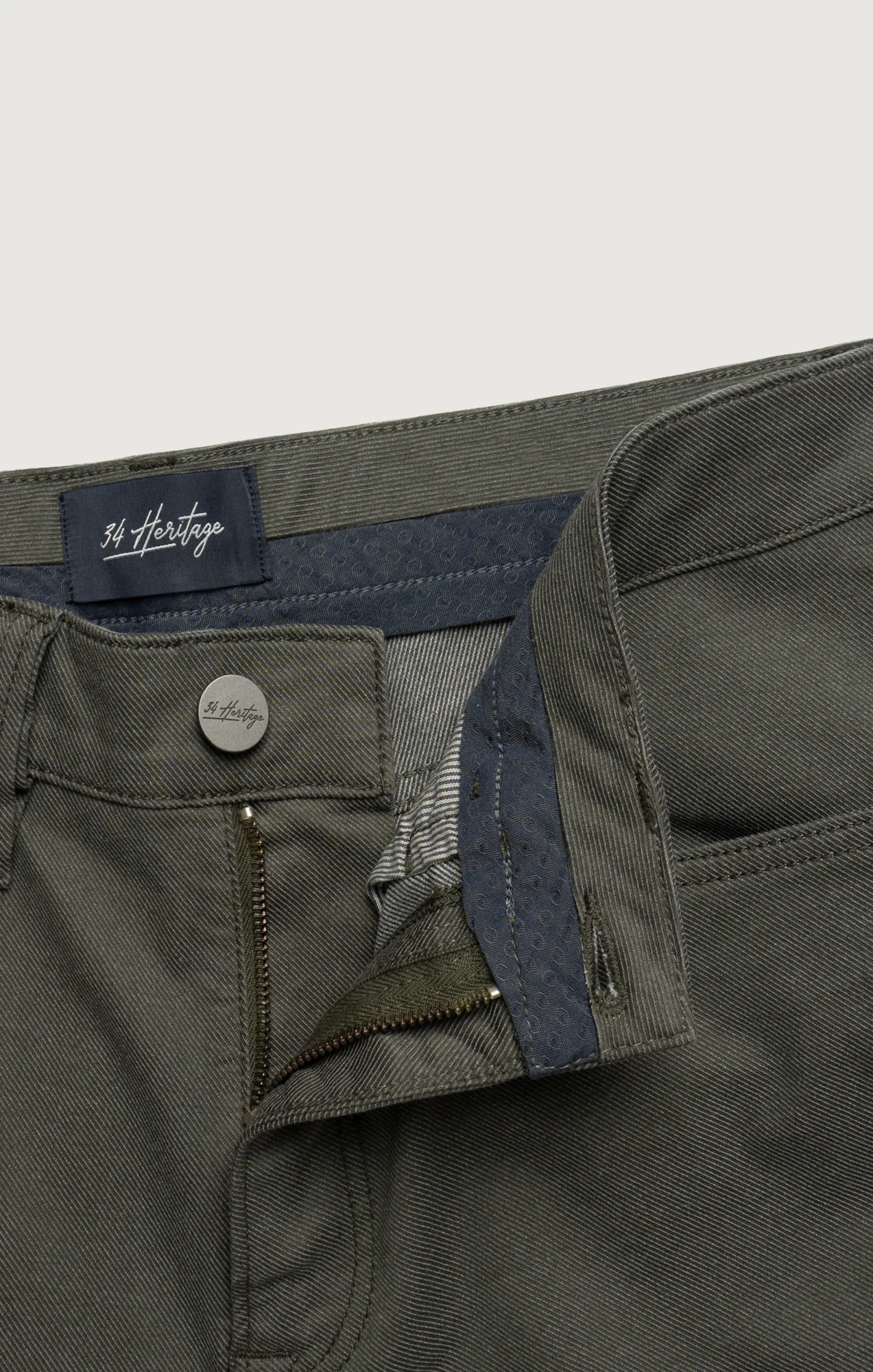 Charisma Relaxed Straight Pants in Peat Coolmax - Image 8