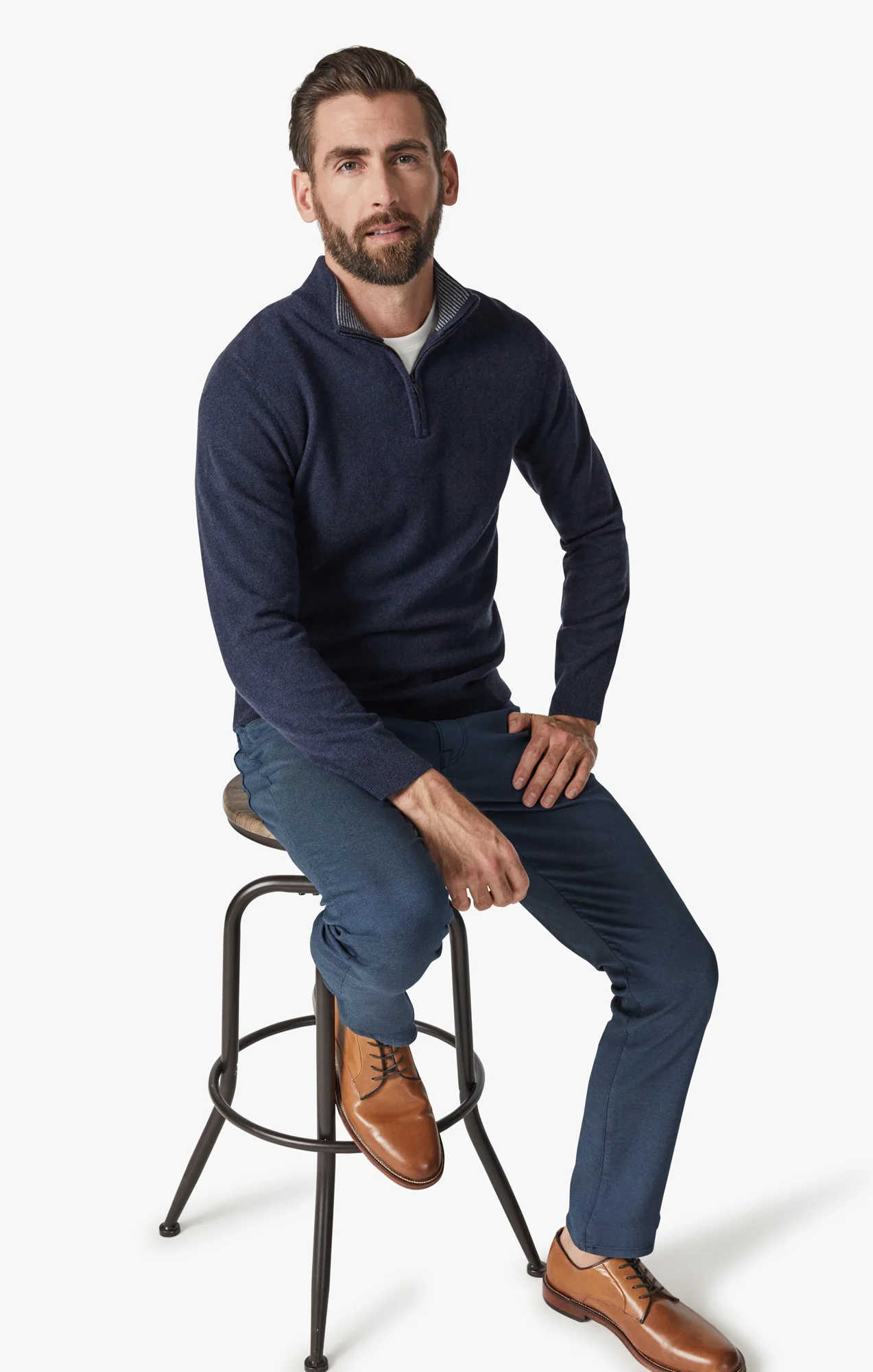 Courage Straight Leg Pants in Petrol CoolMax - Image 6