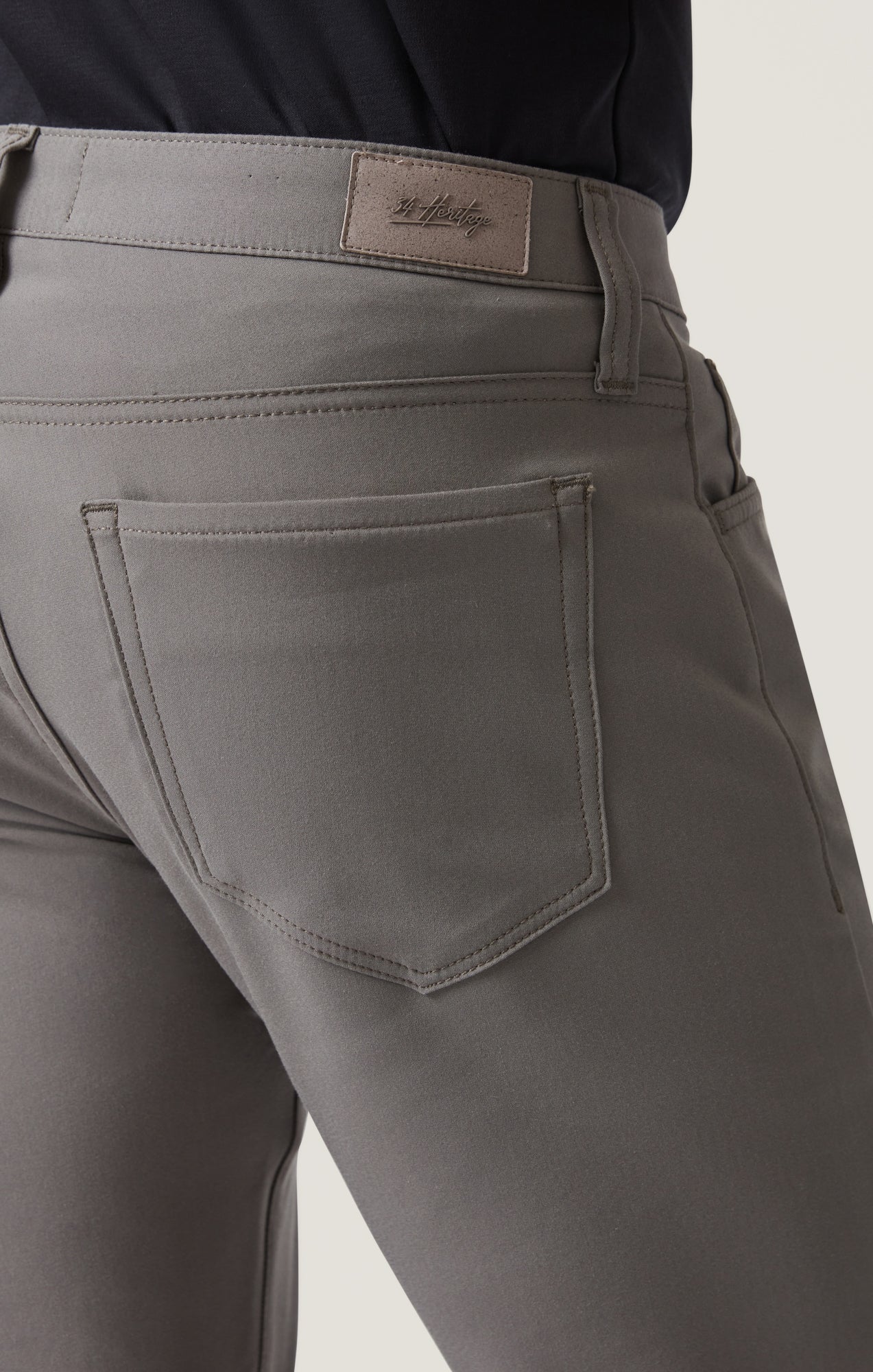 Courage Straight Leg Pants in Pewter Commuter - Image 5
