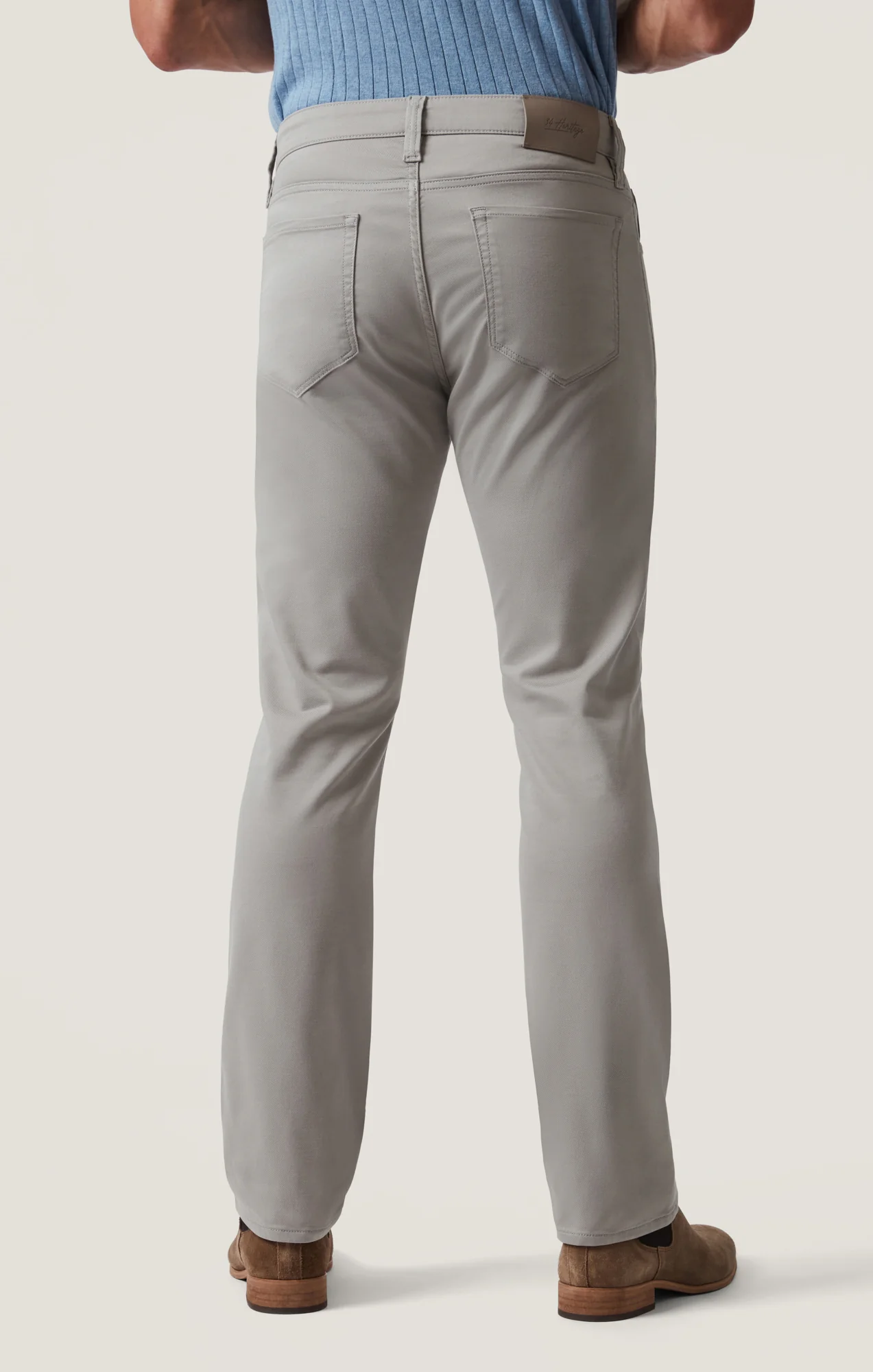 Courage Straight Leg Pants in Platinum Coolmax - Image 5