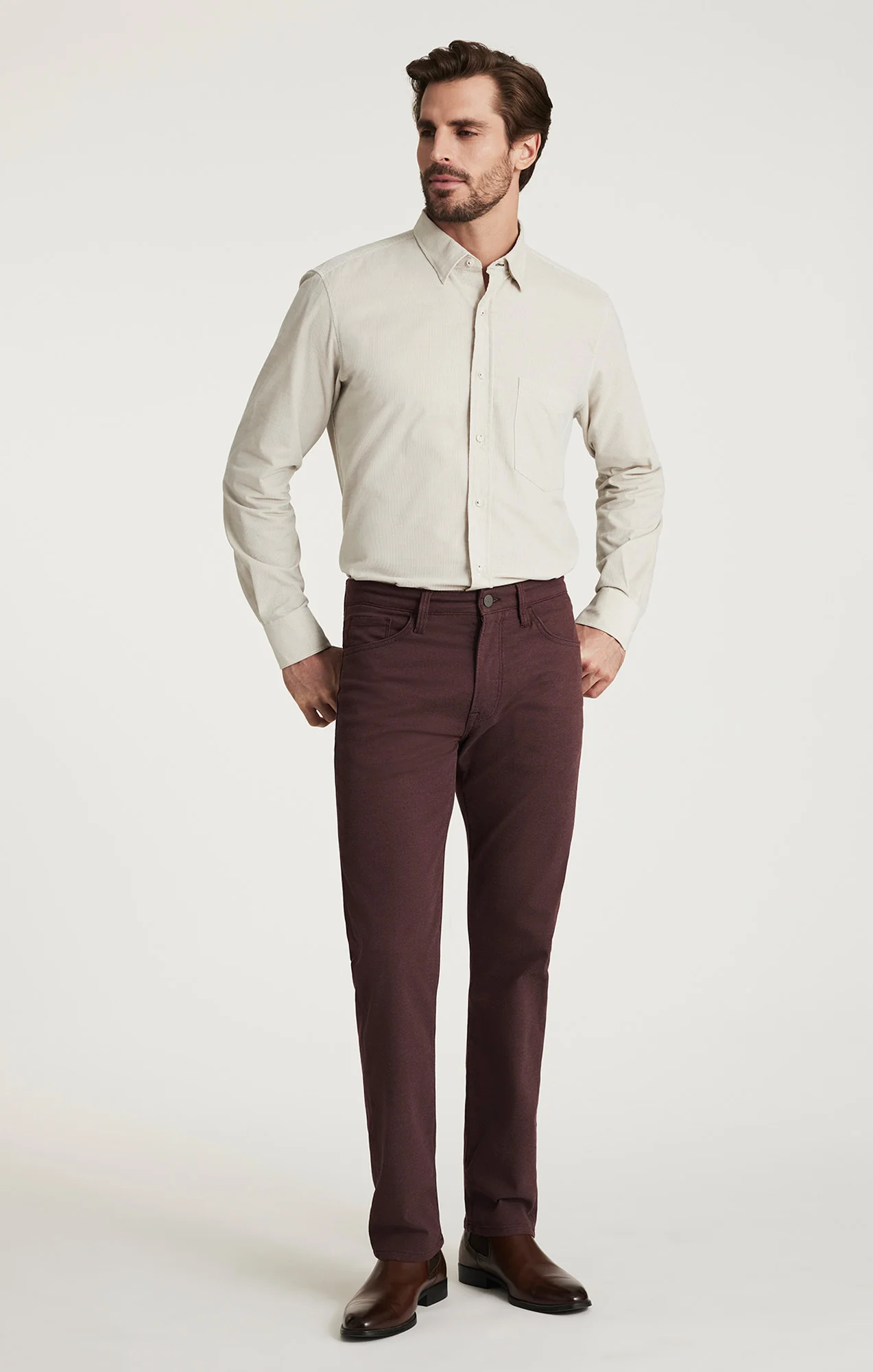 Courage Straight Leg Pants in Port Royale Coolmax