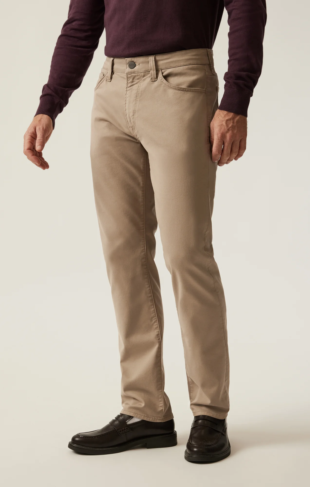 Courage Straight Leg Pants in Sand Coolmax - Image 3