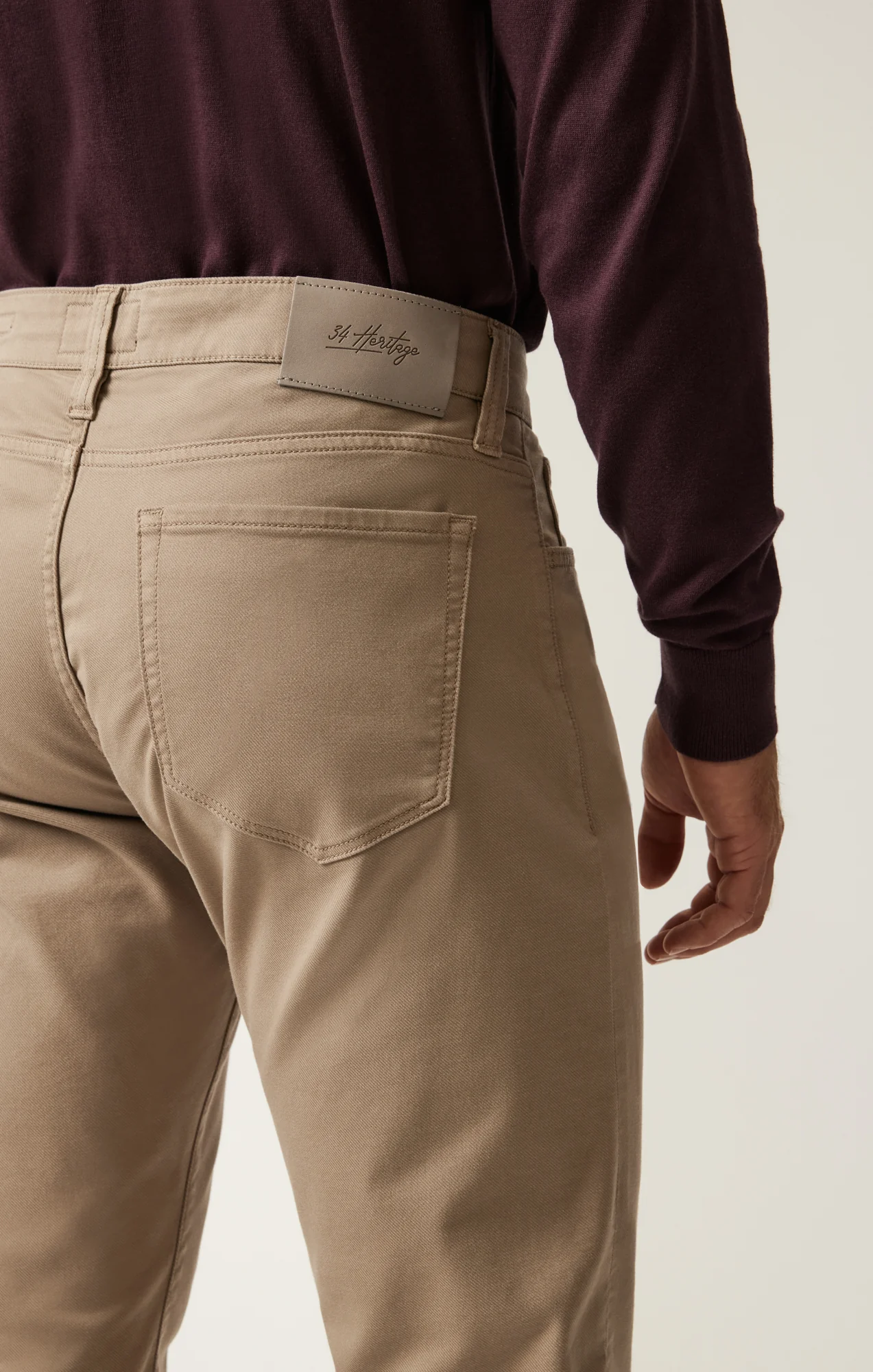 Courage Straight Leg Pants in Sand Coolmax - Image 5