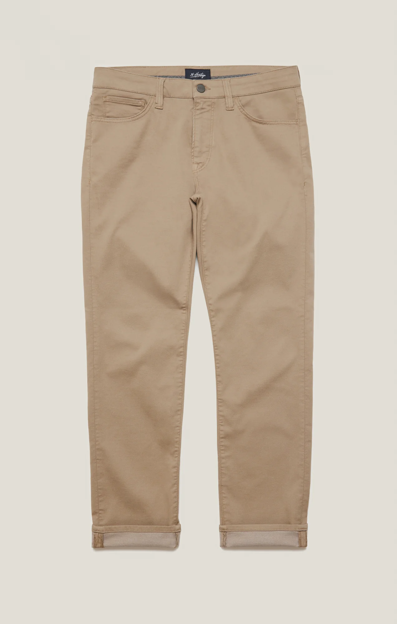 Courage Straight Leg Pants in Sand Coolmax - Image 7