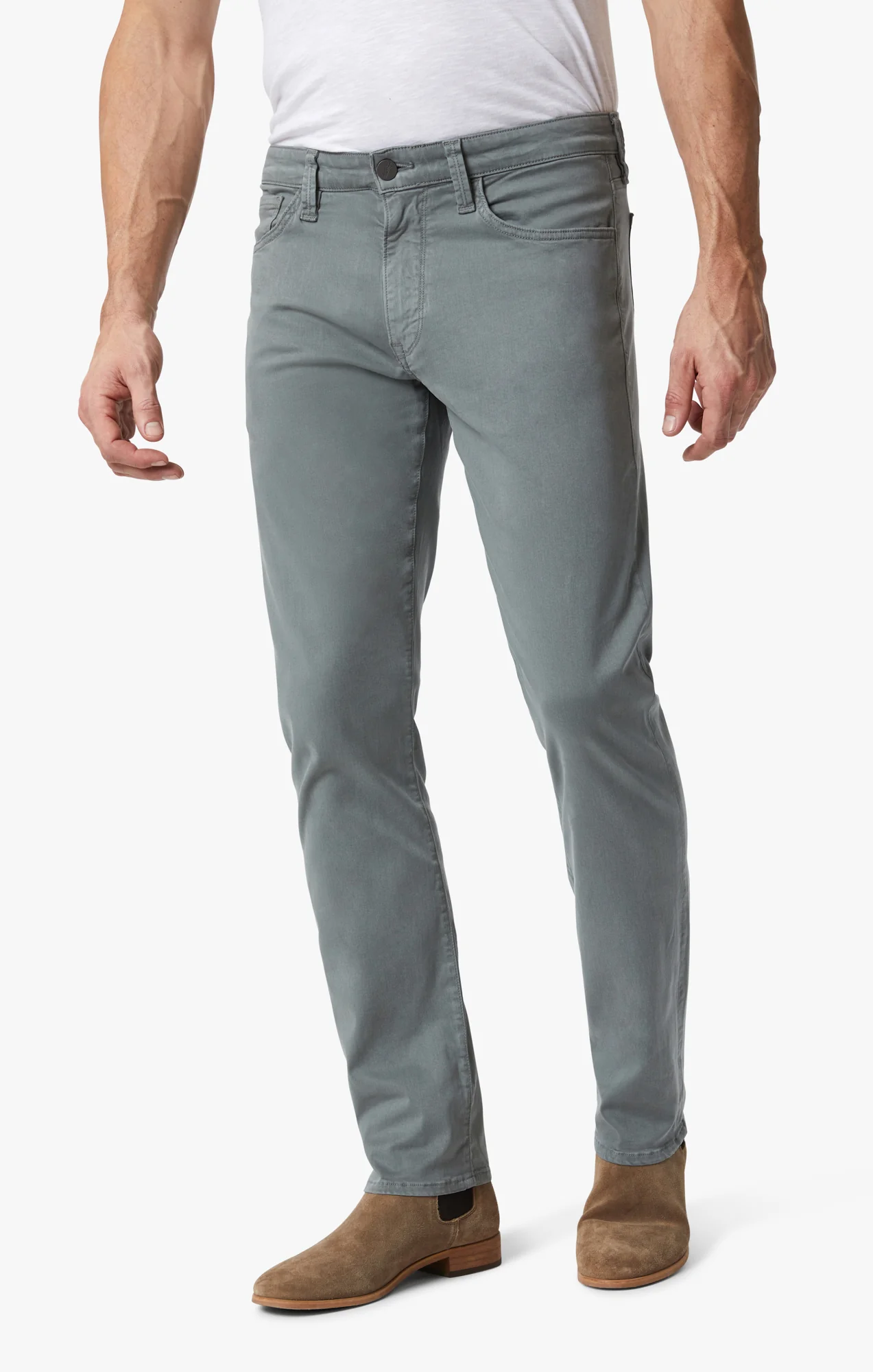 Courage Straight Leg Pants In Sedona Sage Twill - Image 3