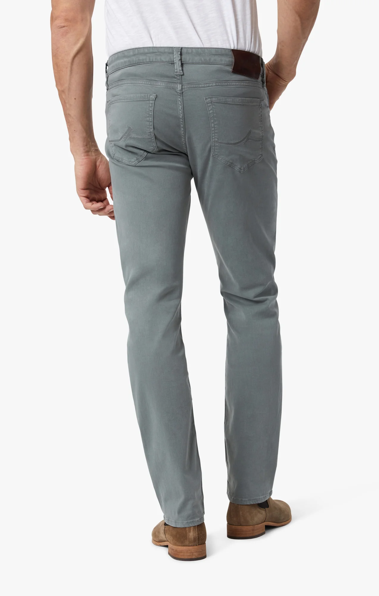Courage Straight Leg Pants In Sedona Sage Twill - Image 4