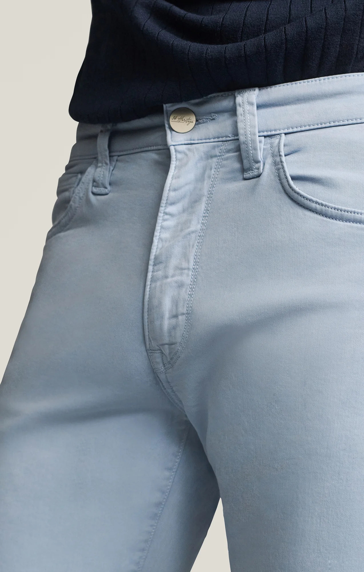 Courage Straight Leg Pants in Sky Twill - Image 8