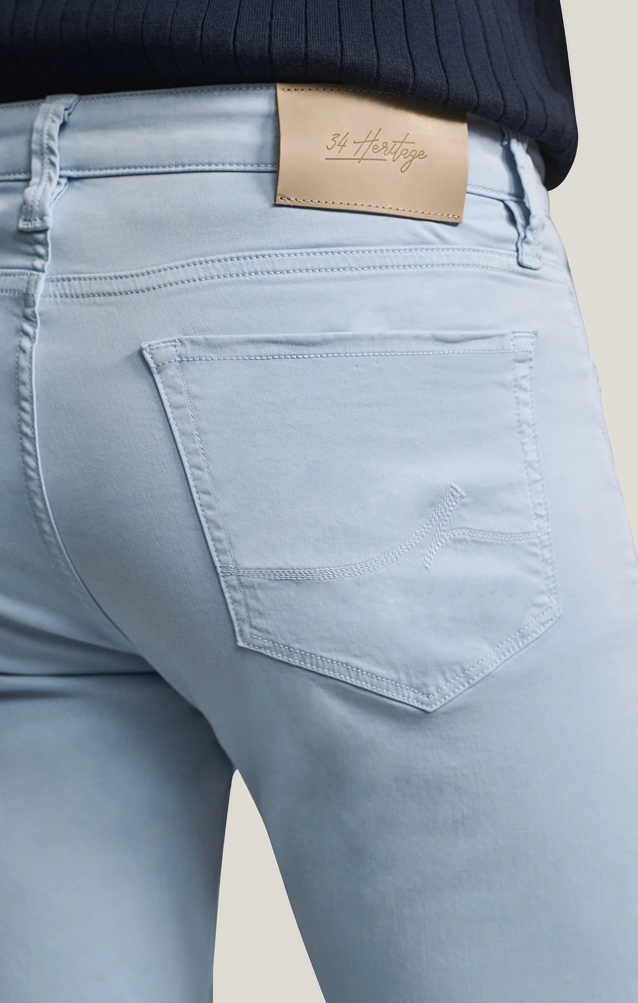 Courage Straight Leg Pants in Sky Twill - Image 9