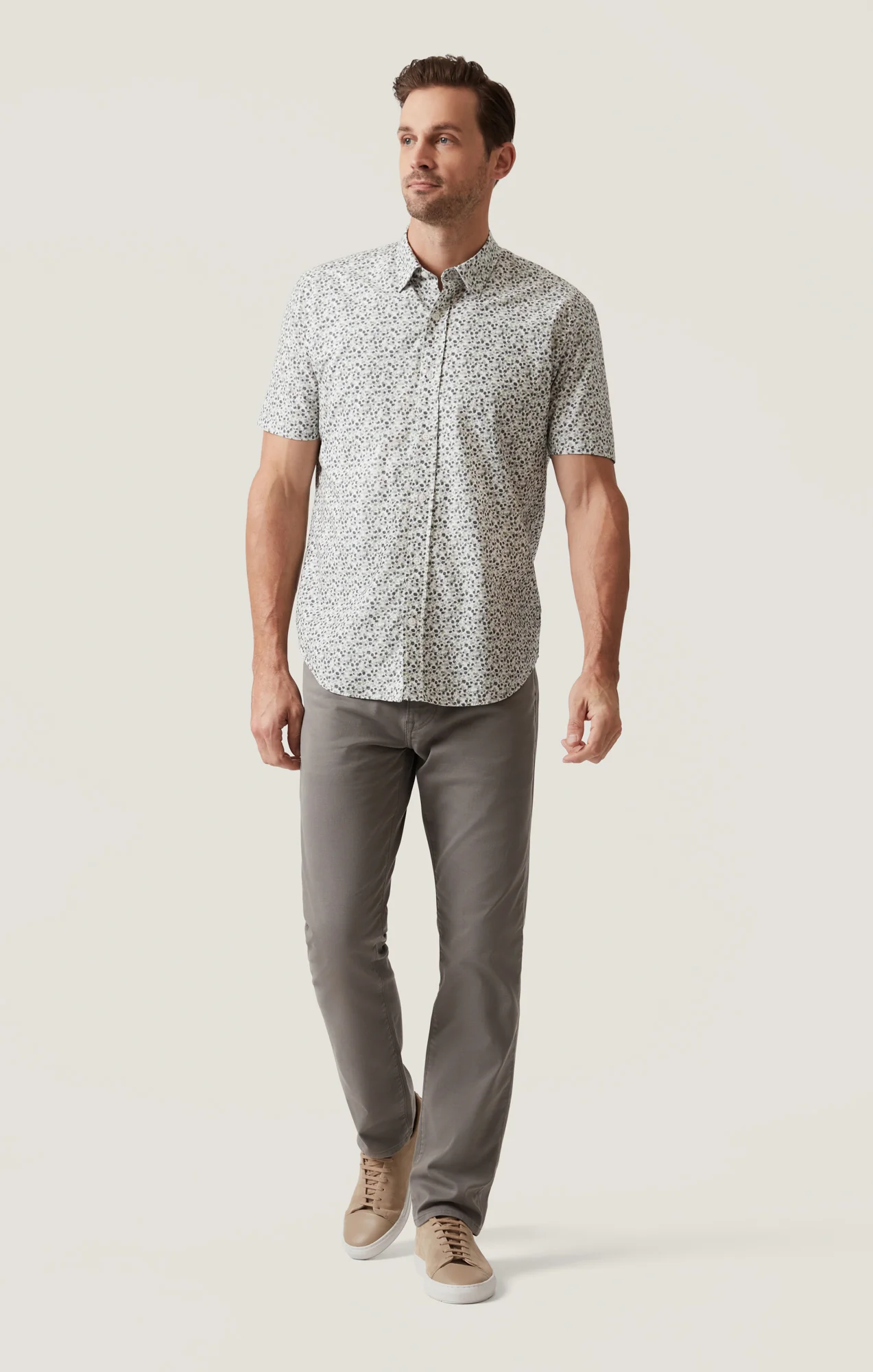 Courage Straight Leg Pants in Steel CoolMax