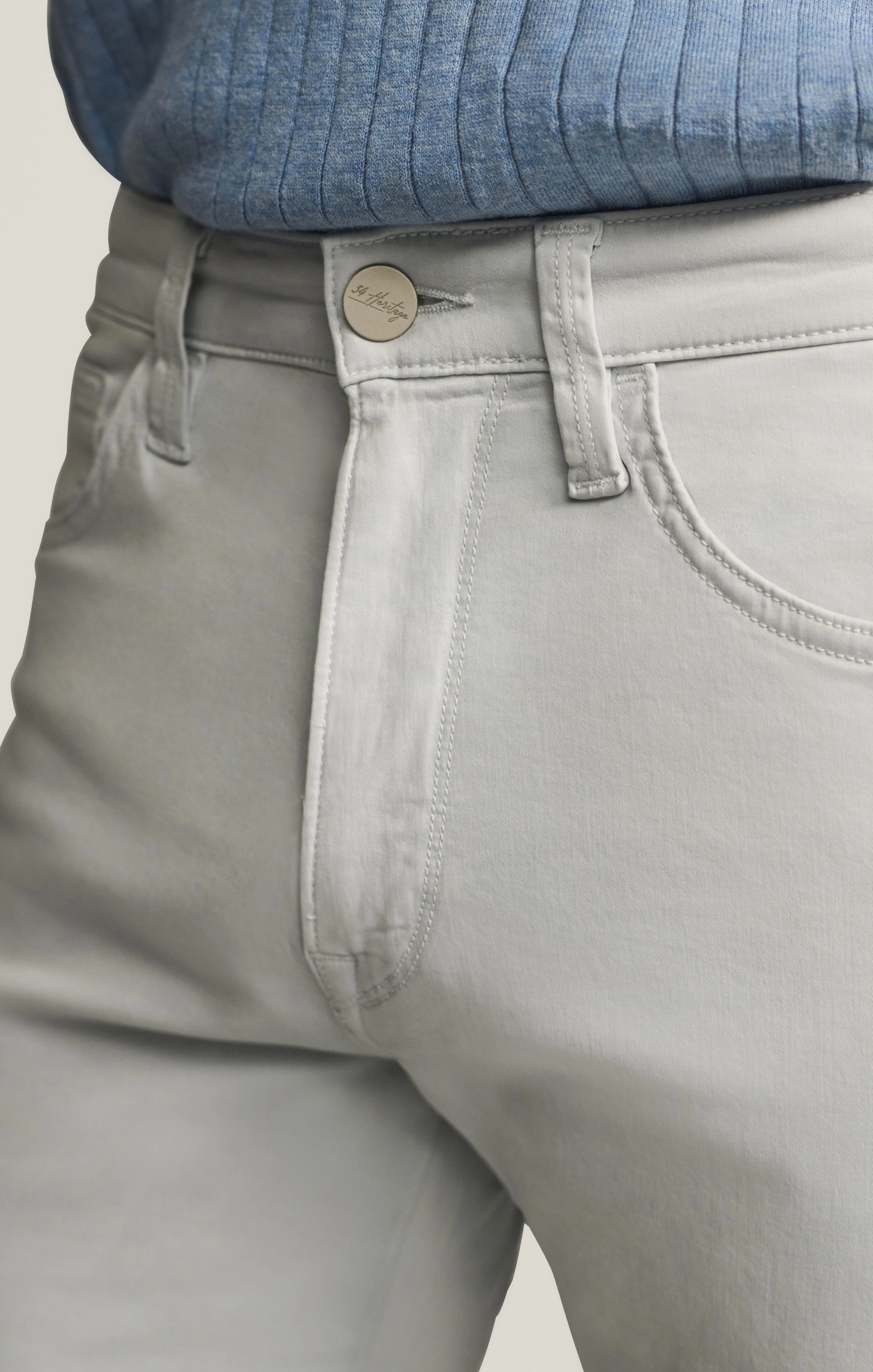 Courage Straight Leg Pants in Stone Twill - Image 4