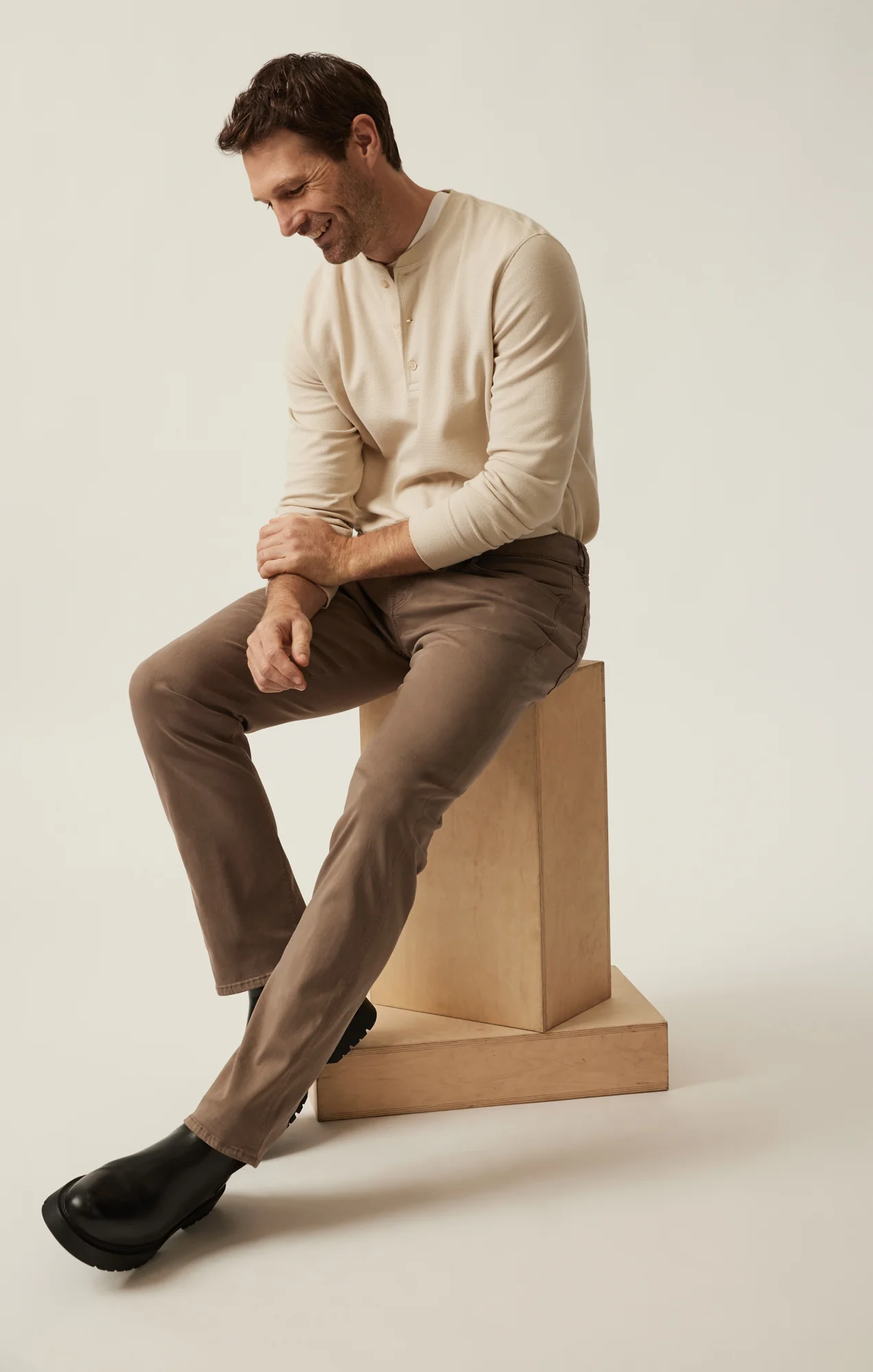 Courage Straight Leg Pants in Timber Twill - Image 6
