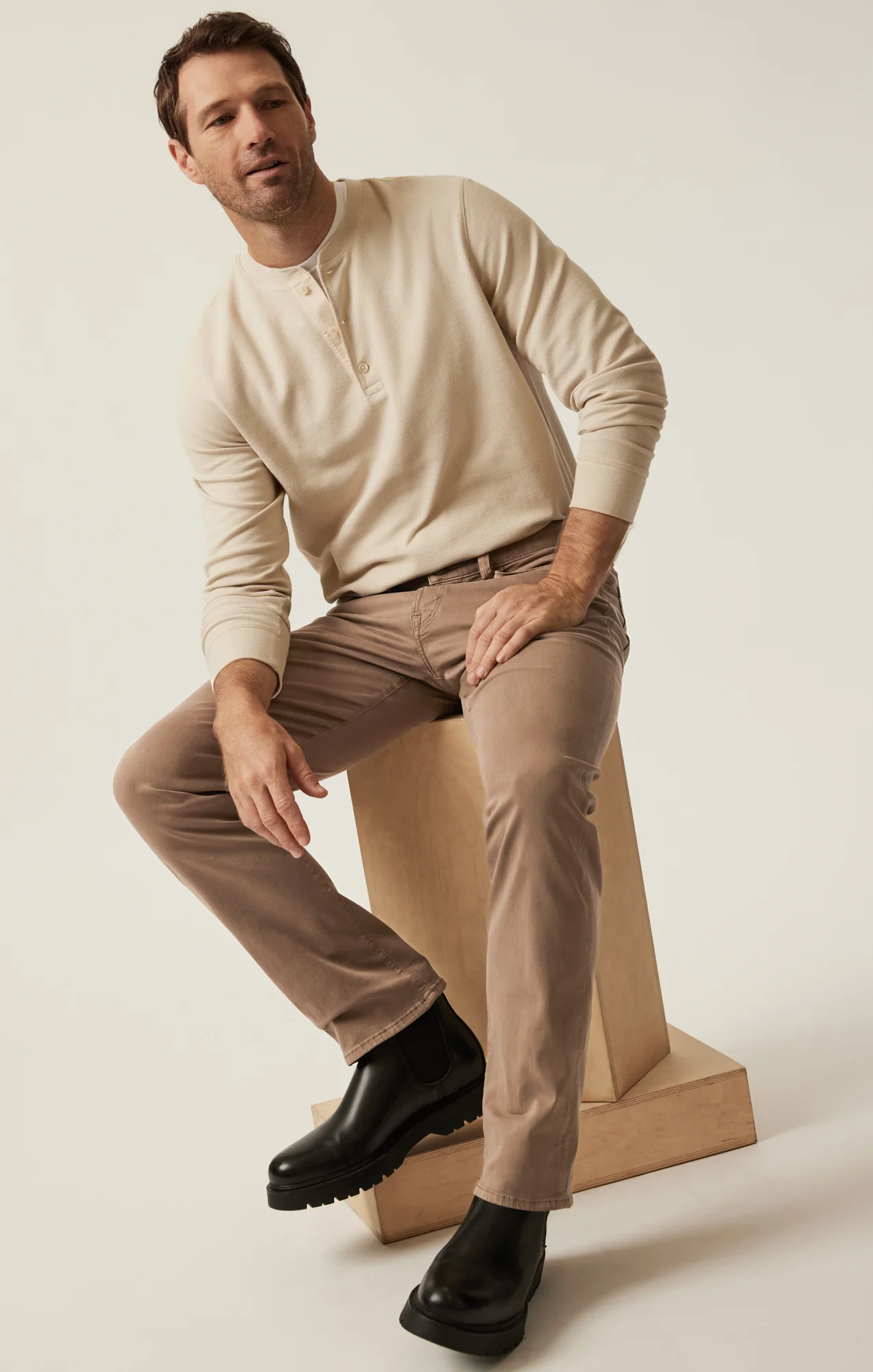 Courage Straight Leg Pants in Timber Twill - Image 8