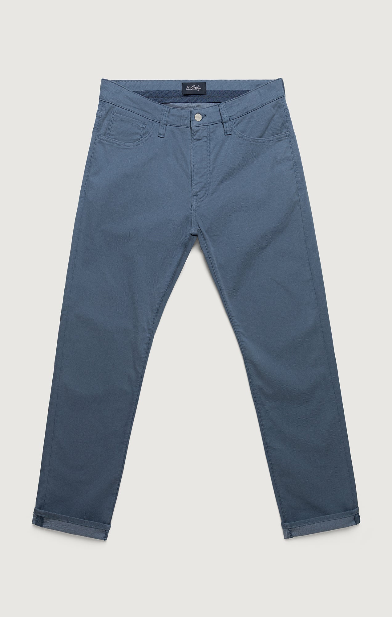 Courage Straight Leg Pants In Vintage Indigo Coolmax - Image 7