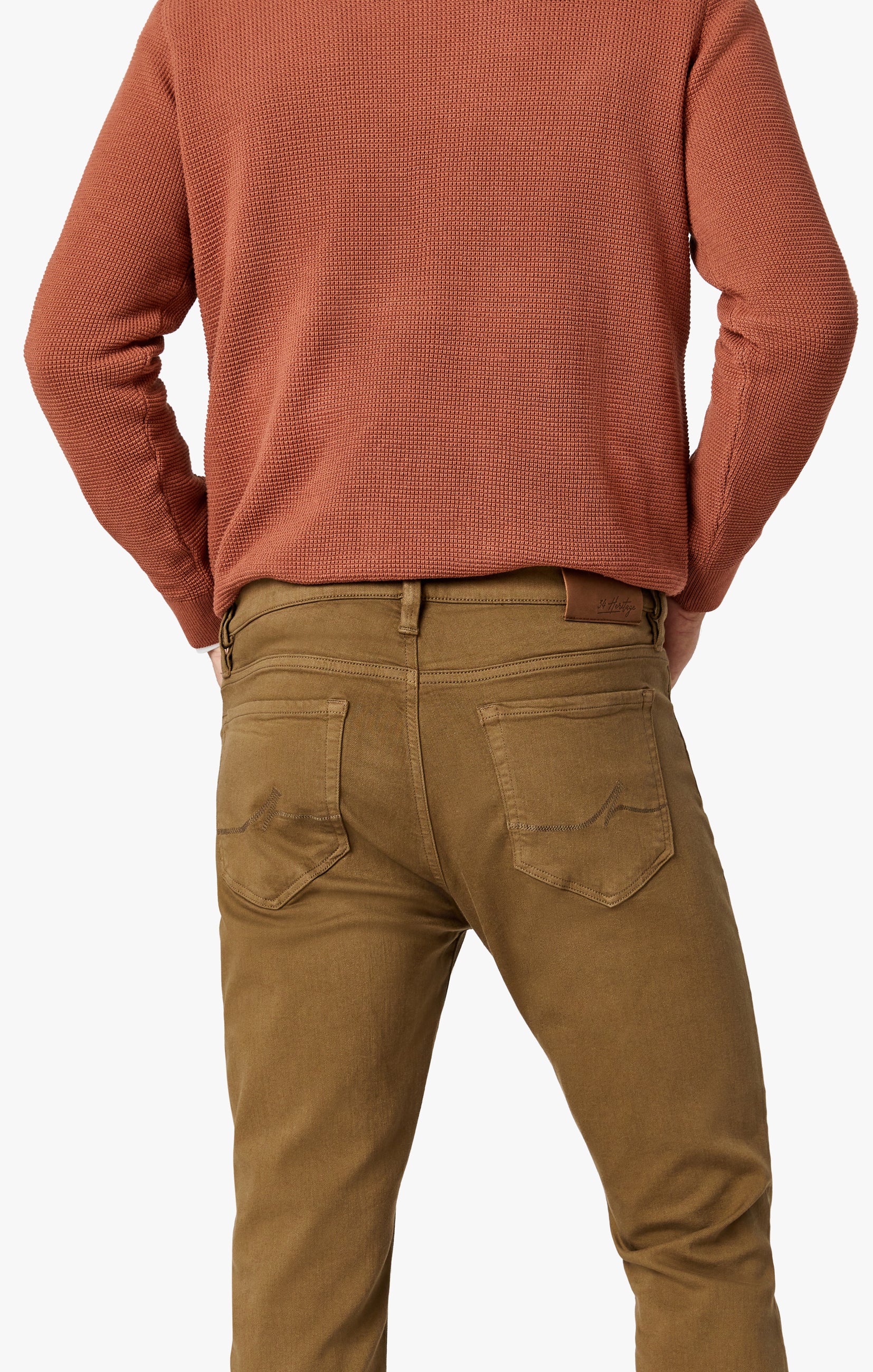 Courage Straight Leg Pants In Tobacco Comfort - Image 6