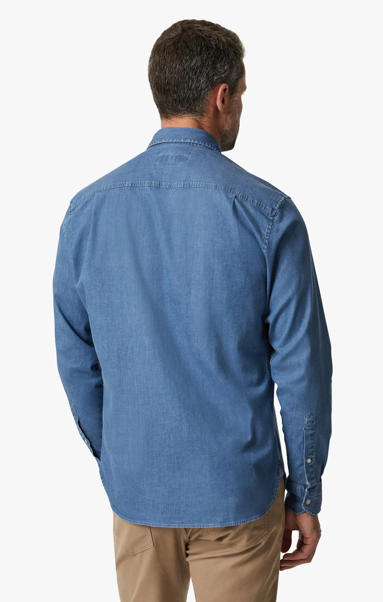 Denim Shirt In Light - Image 3
