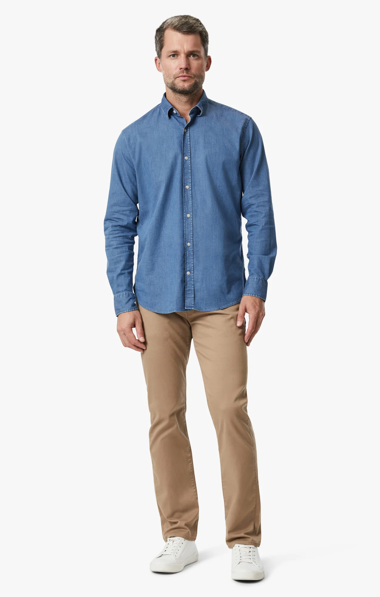 Denim Shirt In Light - Image 4