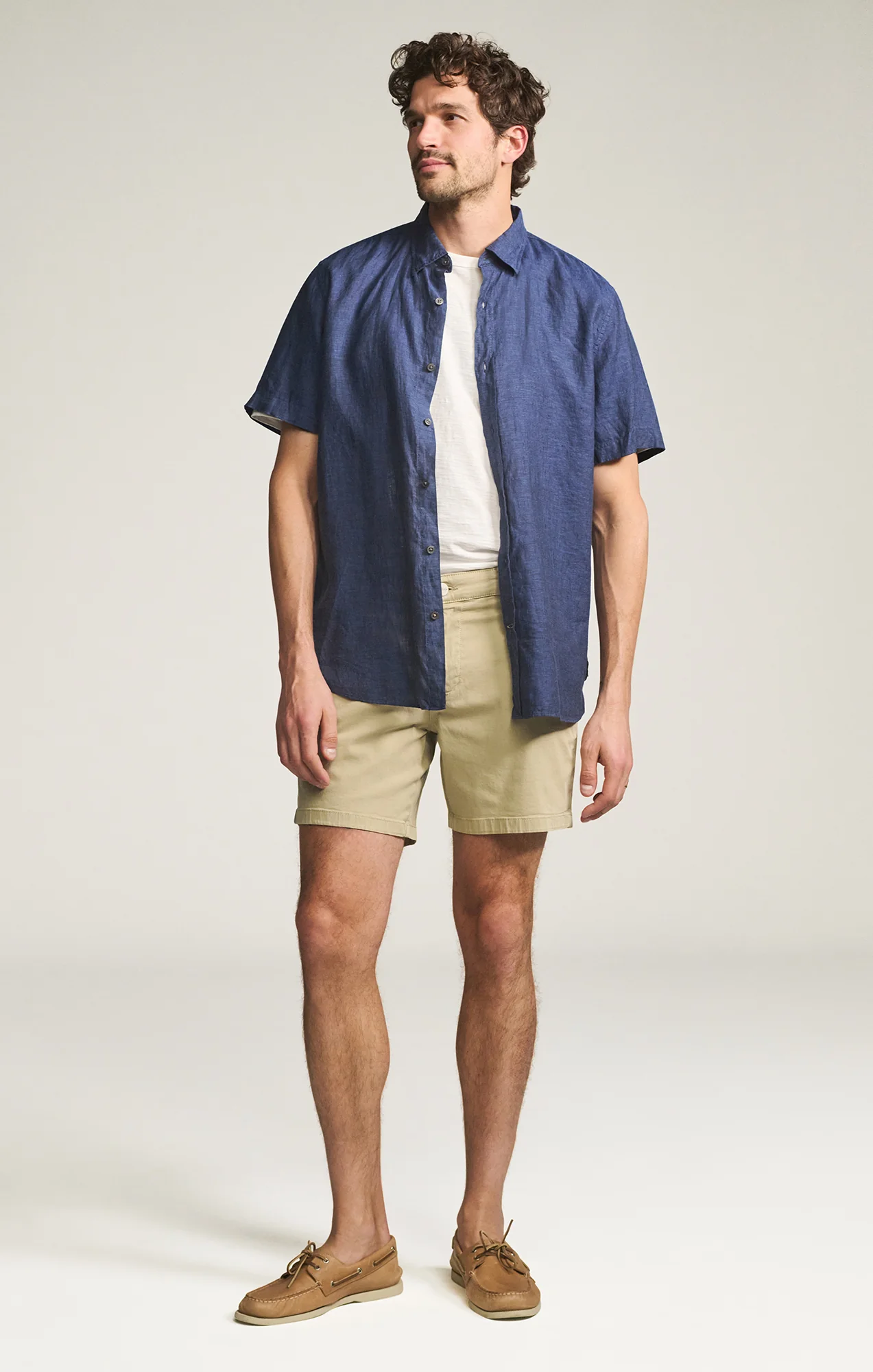 Hampton Shorts in Basil Twill - Image 6