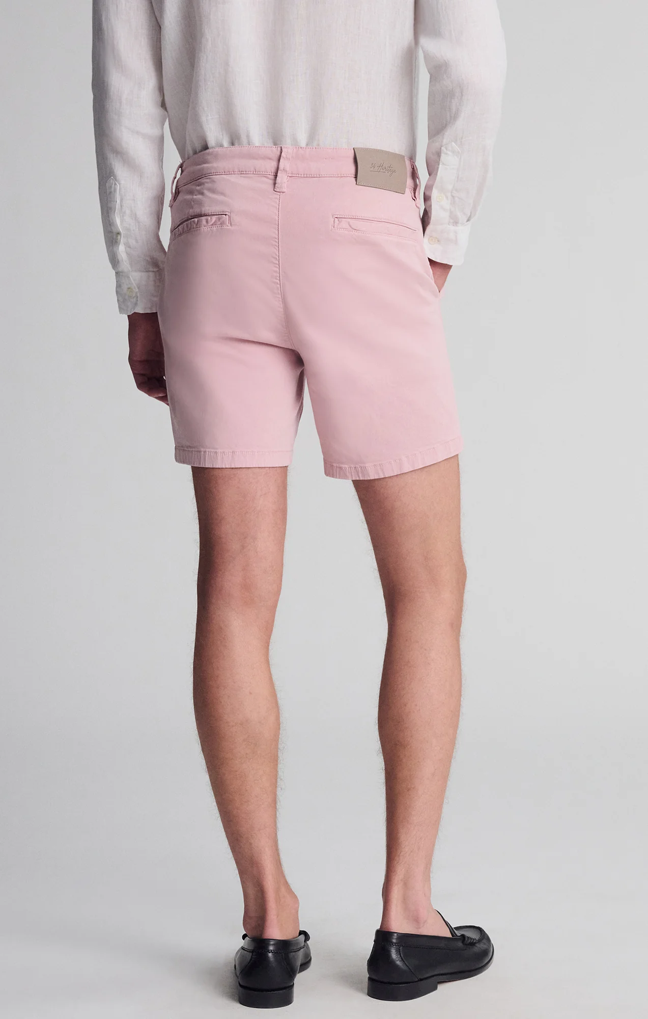 Hampton Shorts in Pink Twill - Image 3