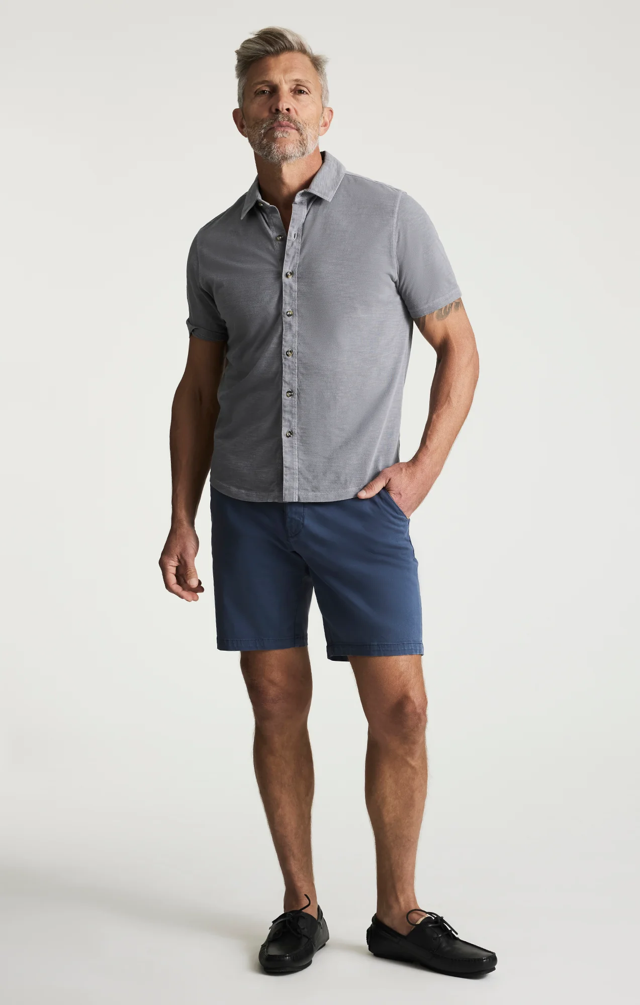 Jersey Shirt In Chiseled Stone - Image 5