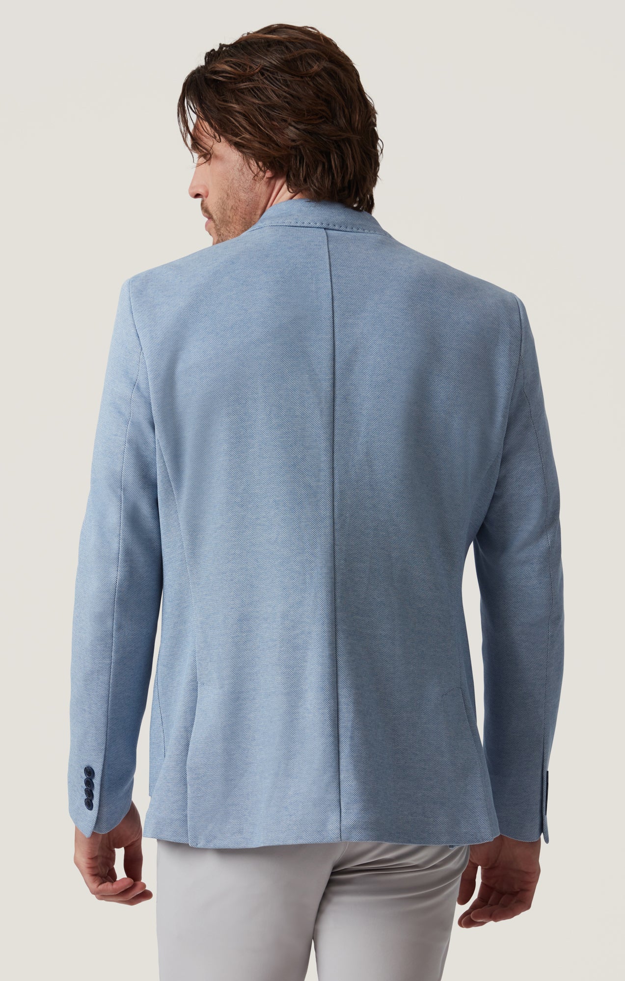 Matteo Pique Blazer in Blue - Image 3