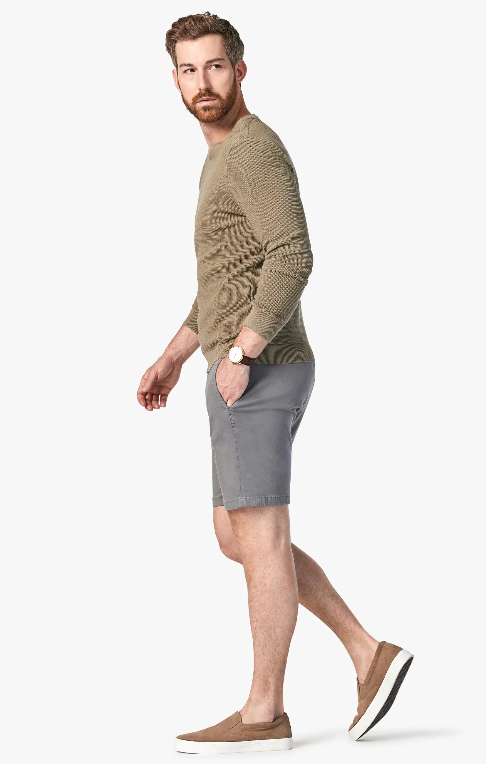 Nevada Shorts in Shark Twill - Image 5