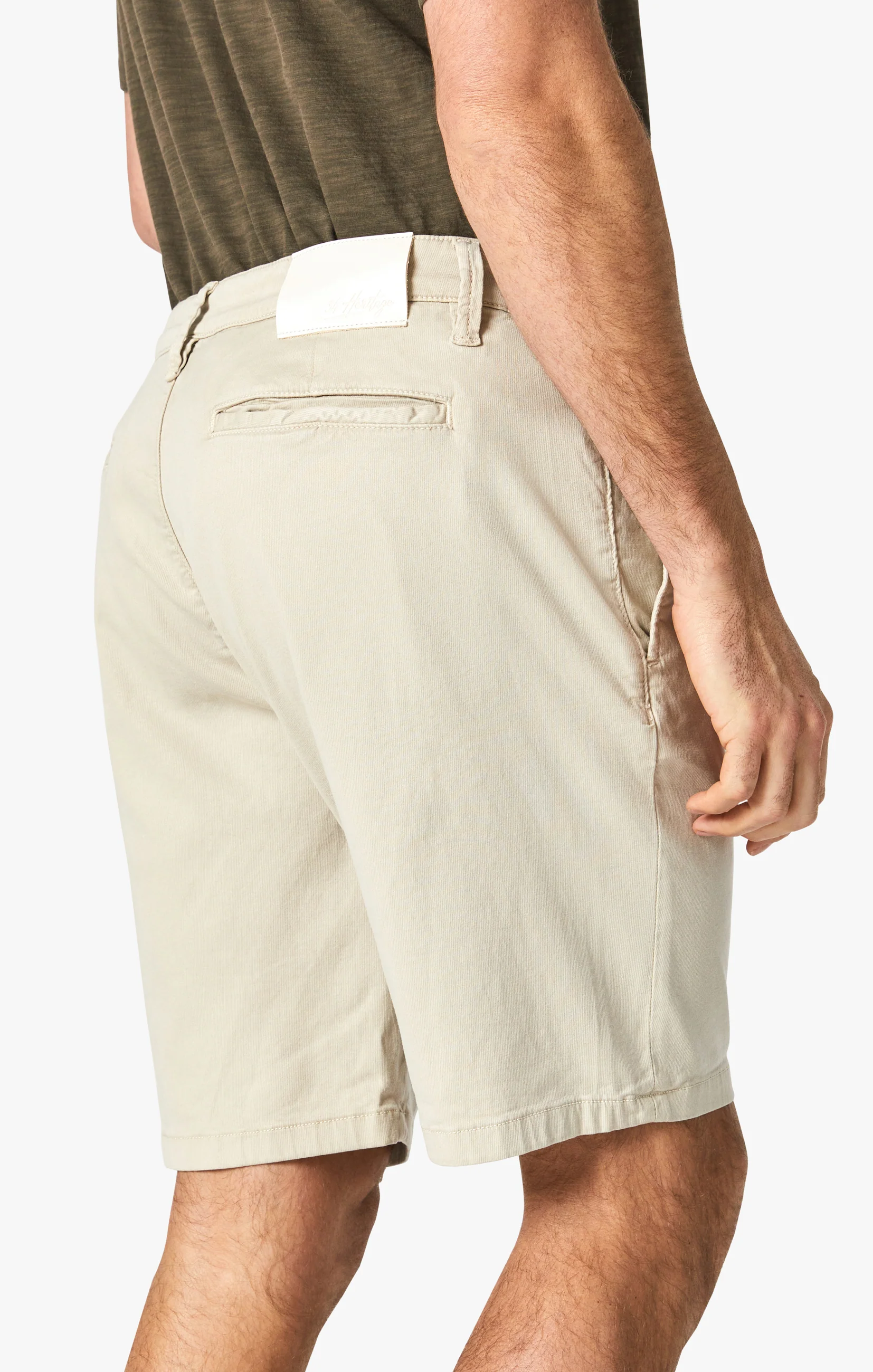 Nevada Shorts In Stone Soft Touch - Image 4