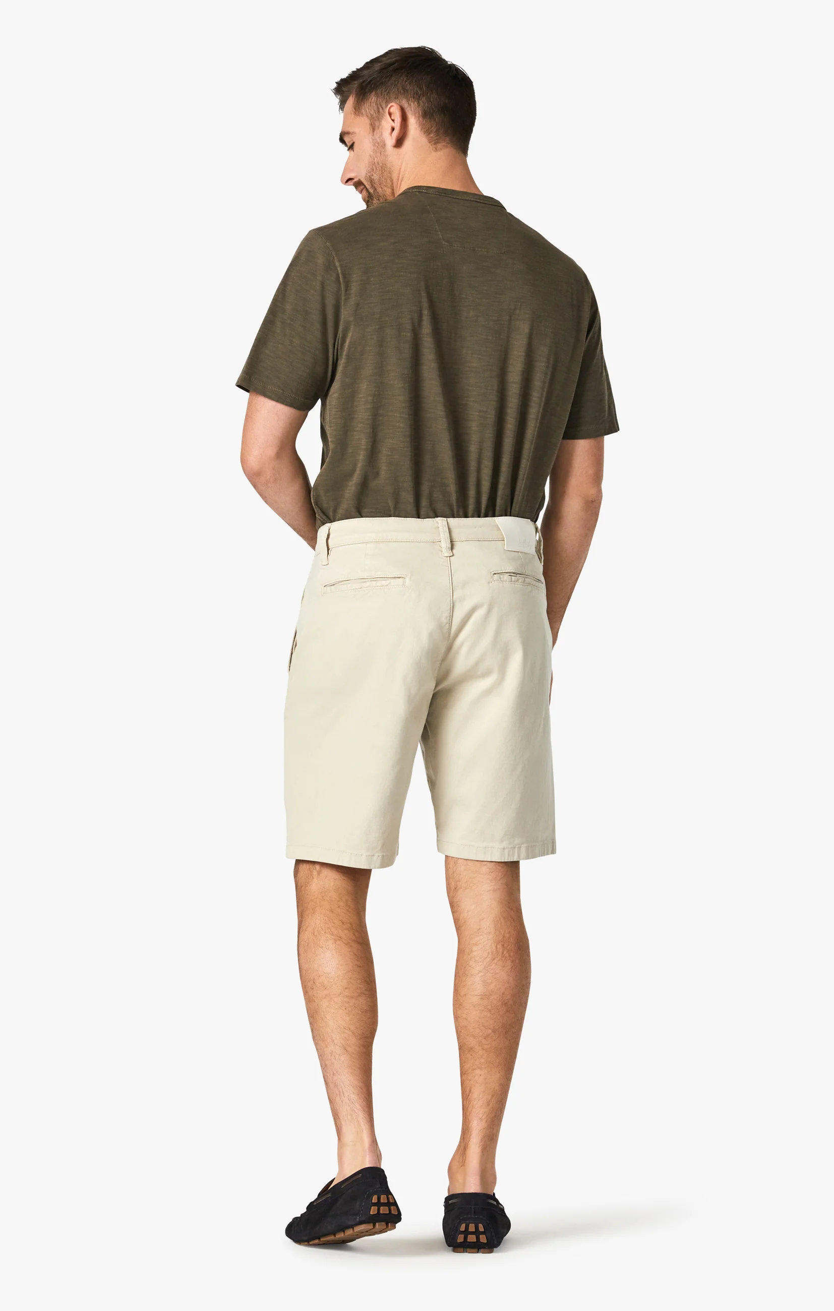 Nevada Shorts In Stone Soft Touch - Image 5