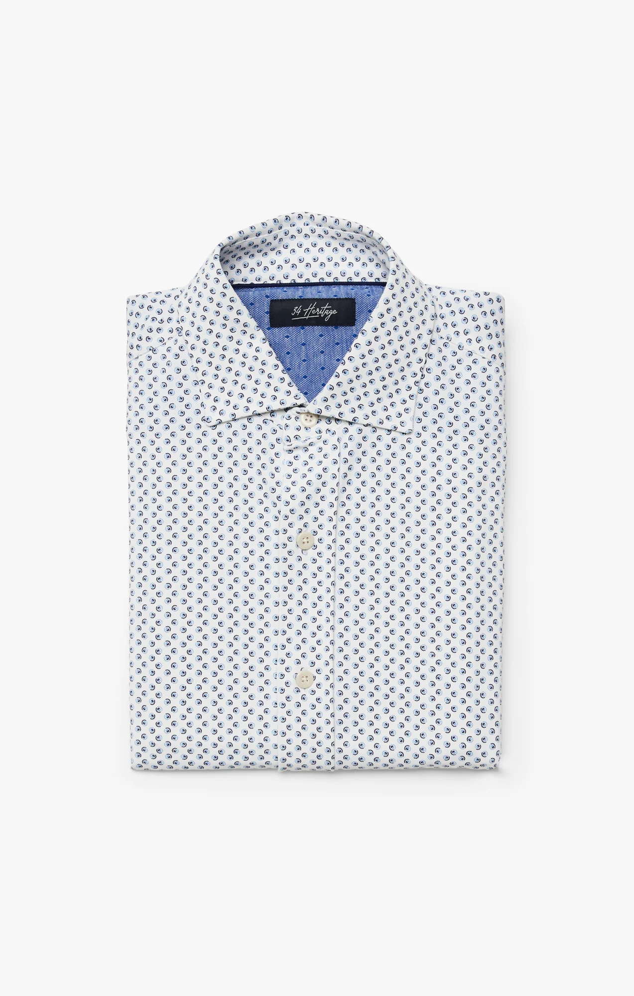 Ocean Dot Tech Shirt In White - Image 9