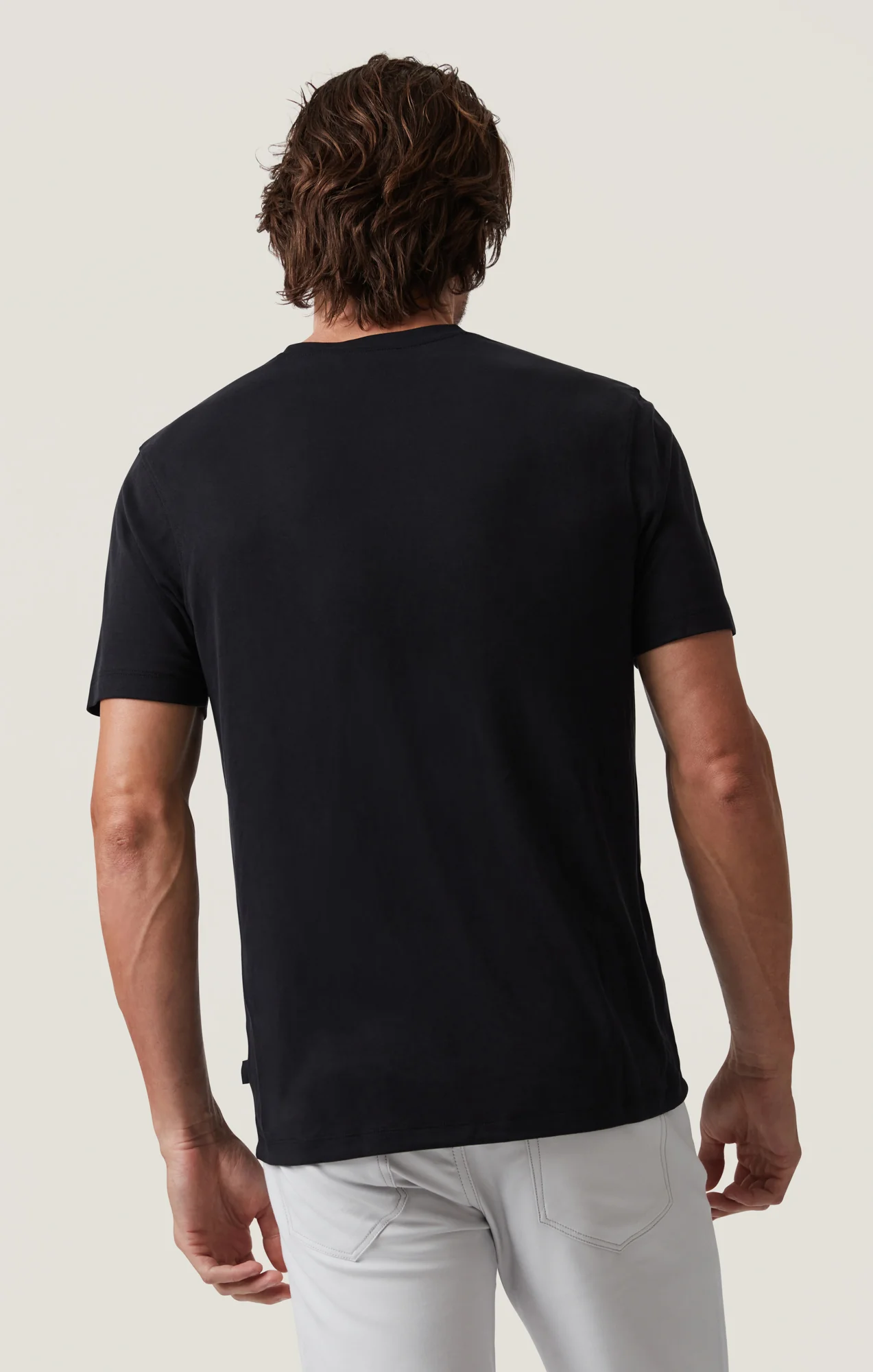 Pique T-Shirt in Black - Image 4