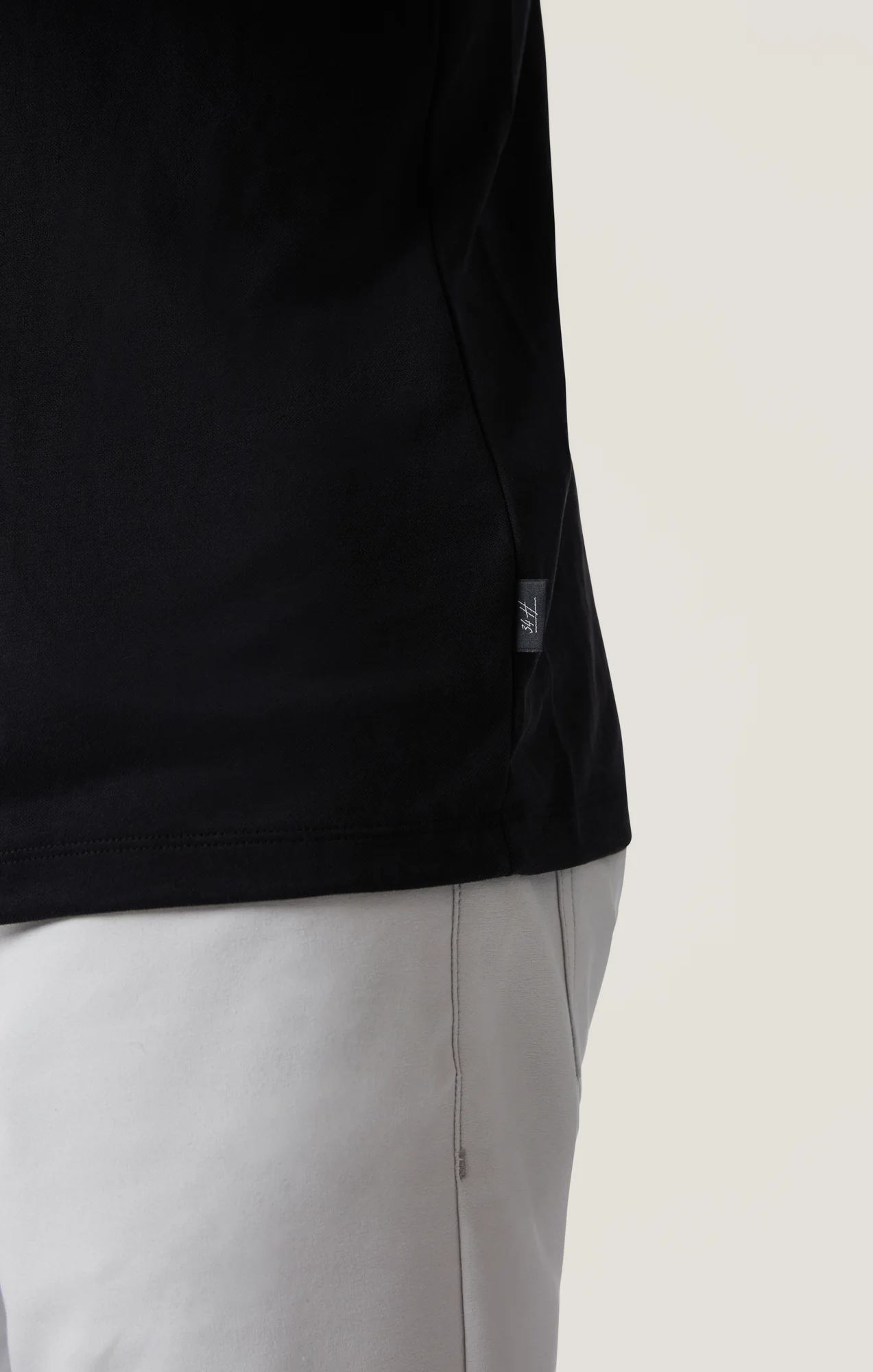 Pique T-Shirt in Black - Image 6