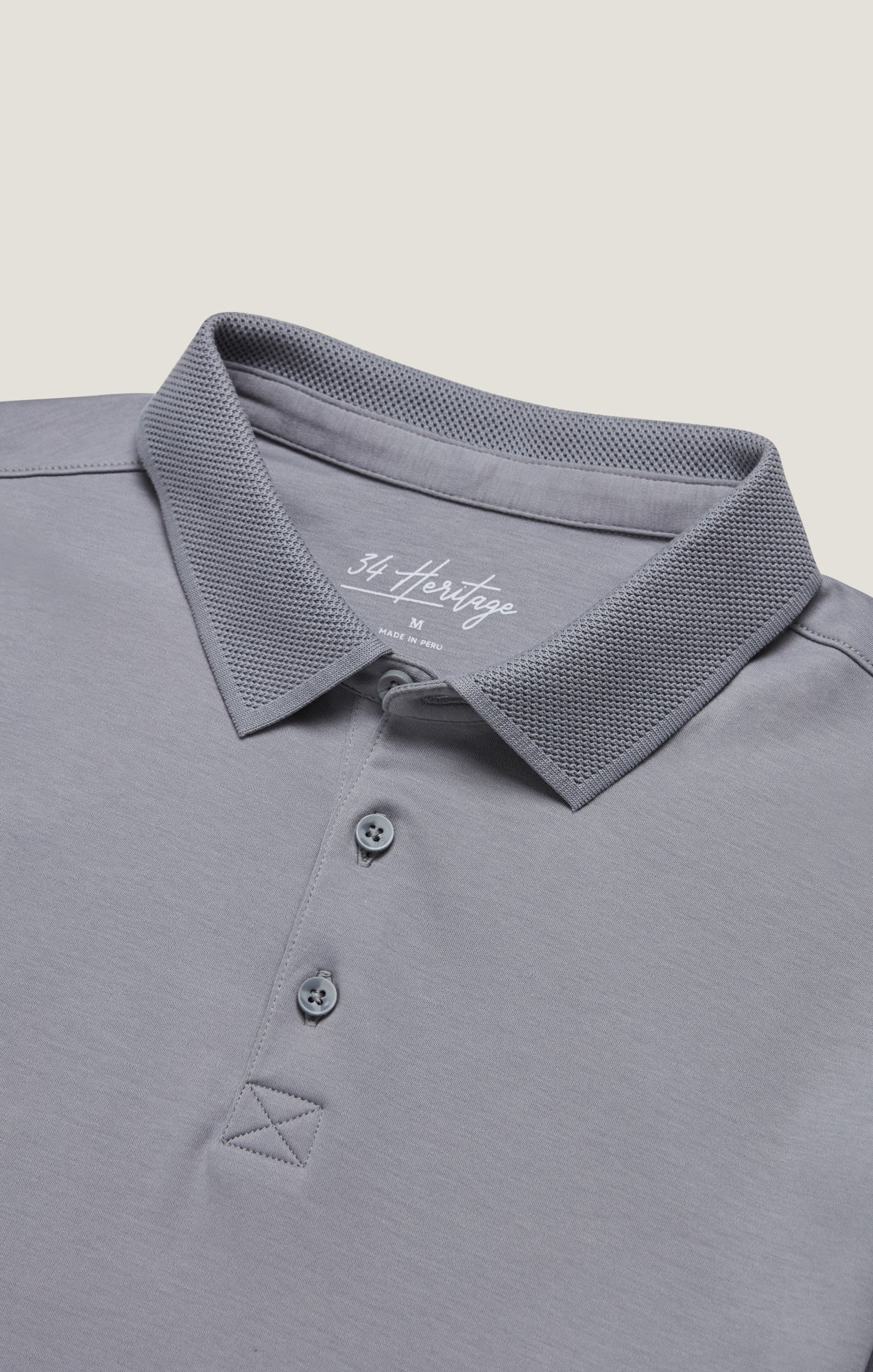 Polo T-Shirt in Monument Grey - Image 8