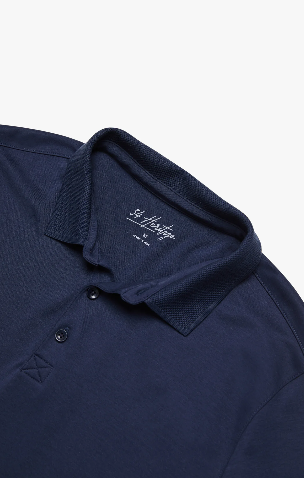 Polo T-Shirt In Navy - Image 10