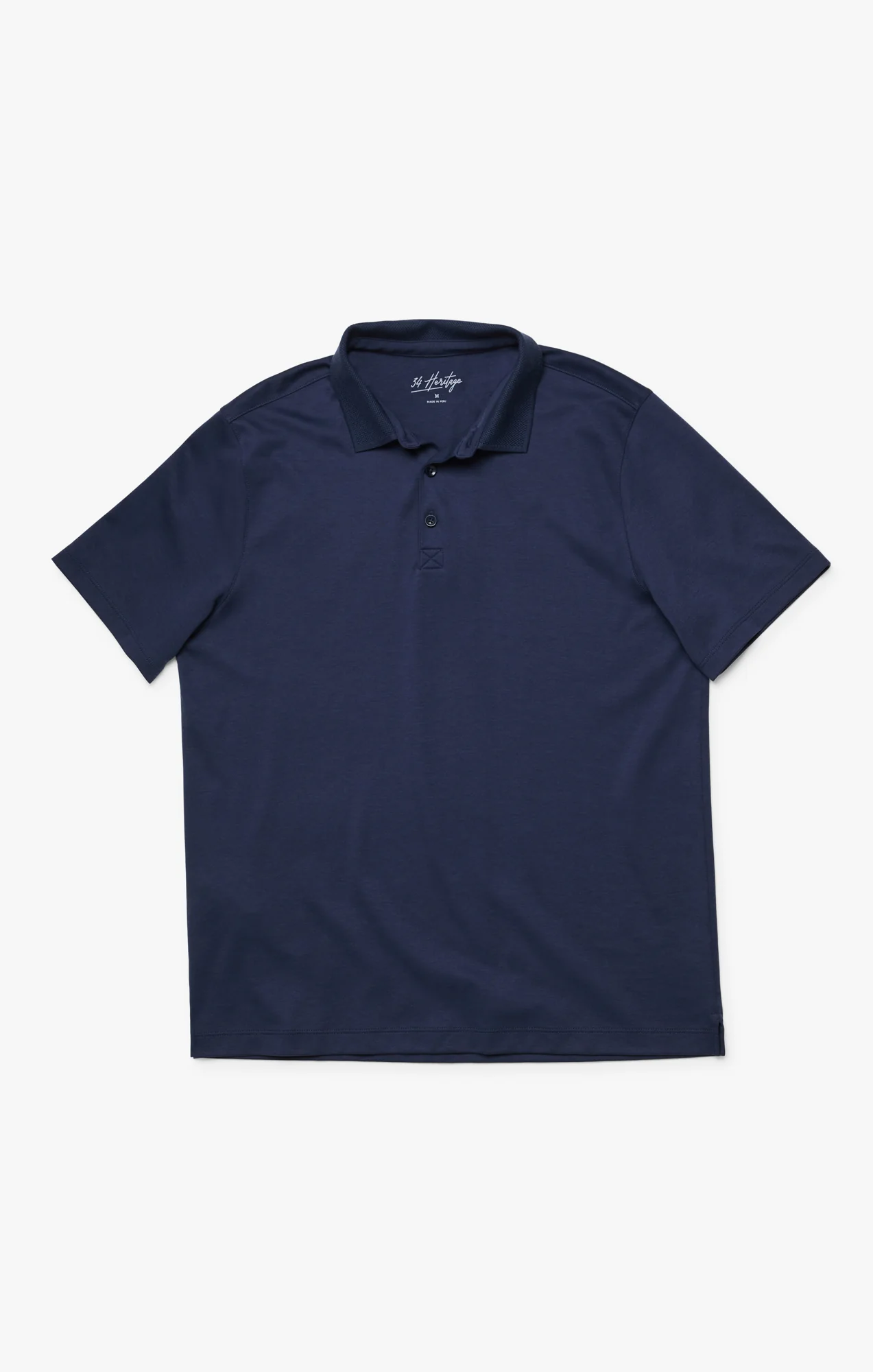 Polo T-Shirt In Navy - Image 9
